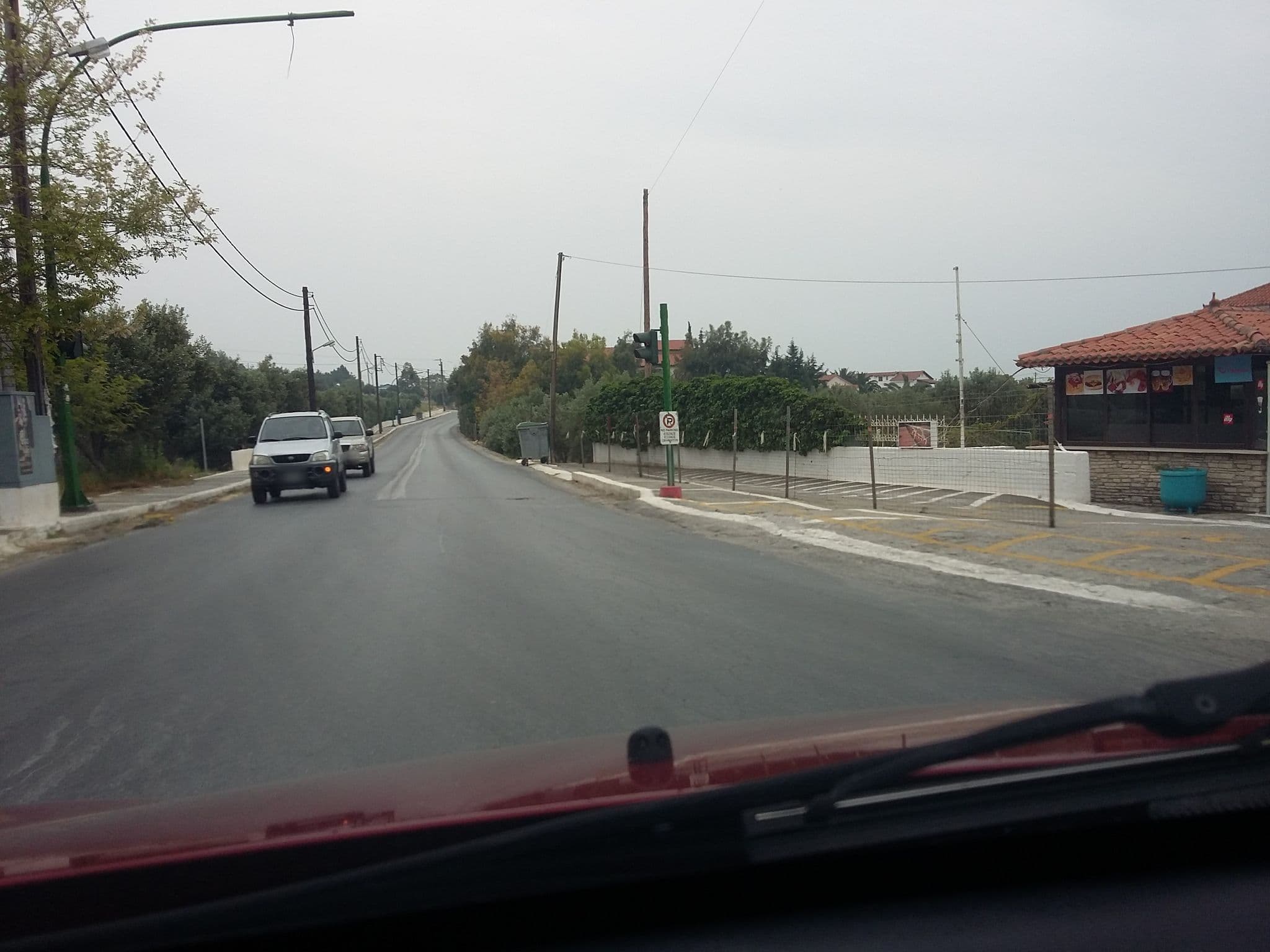 Street view near Hotel Evelin, Pythagóreio — © tasssosphotogra (CC BY-SA · Mapillary)
