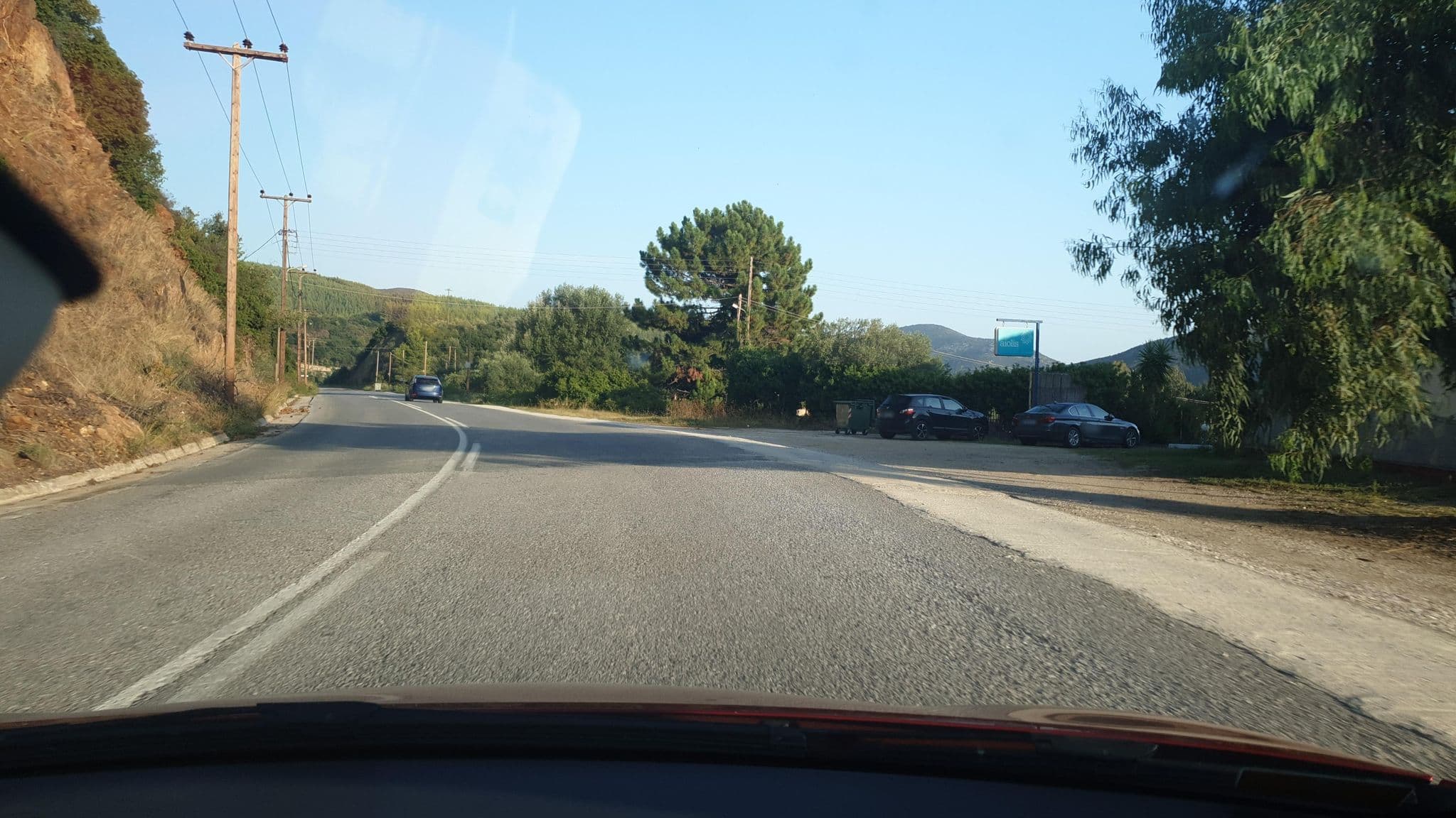 Street view near Aiolis Studios, Sykiá — © yannakis (CC BY-SA · Mapillary)