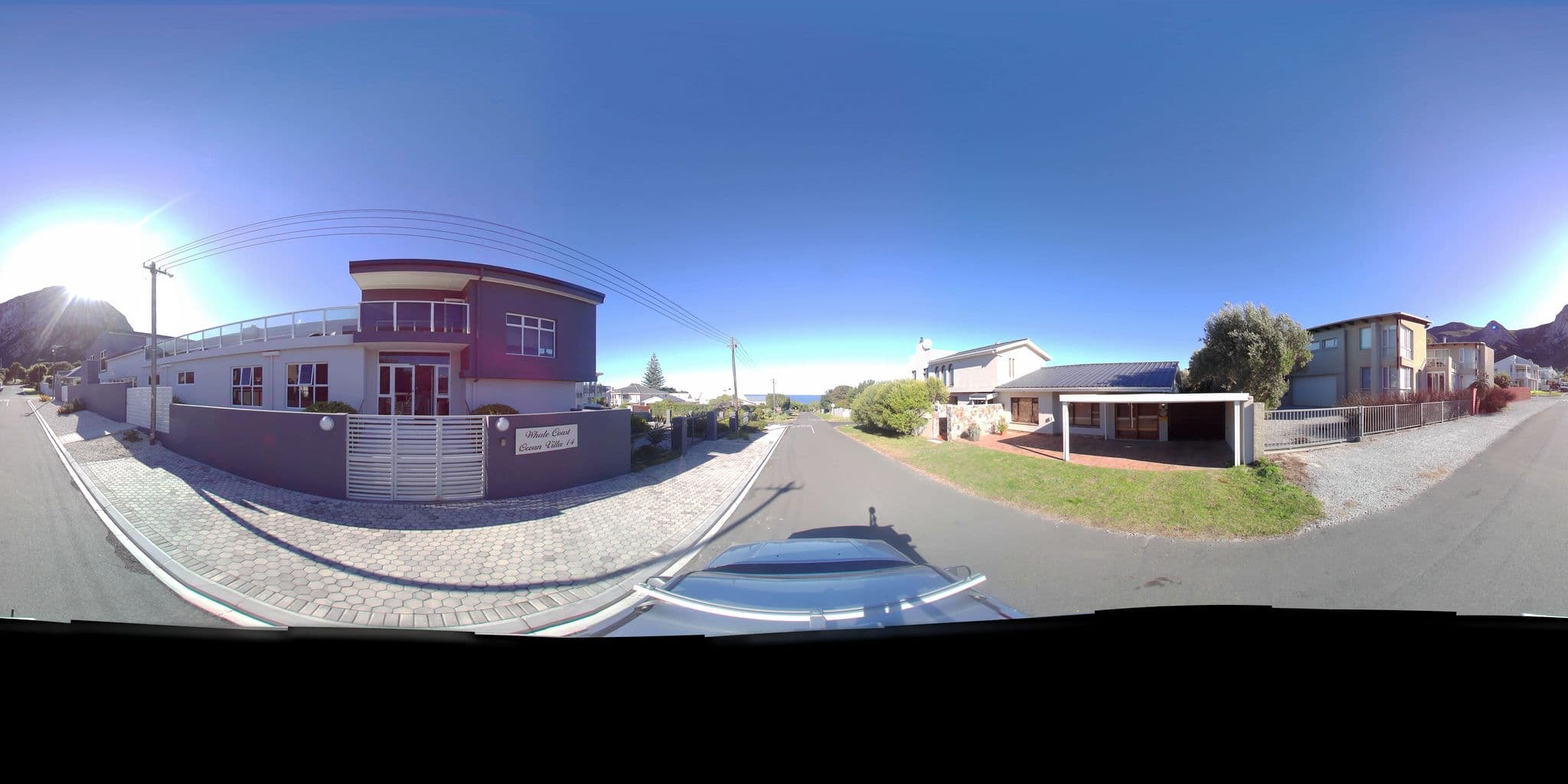 Street view near Whale Coast Villa, Hermanus — © gertcb (CC BY-SA · Mapillary)