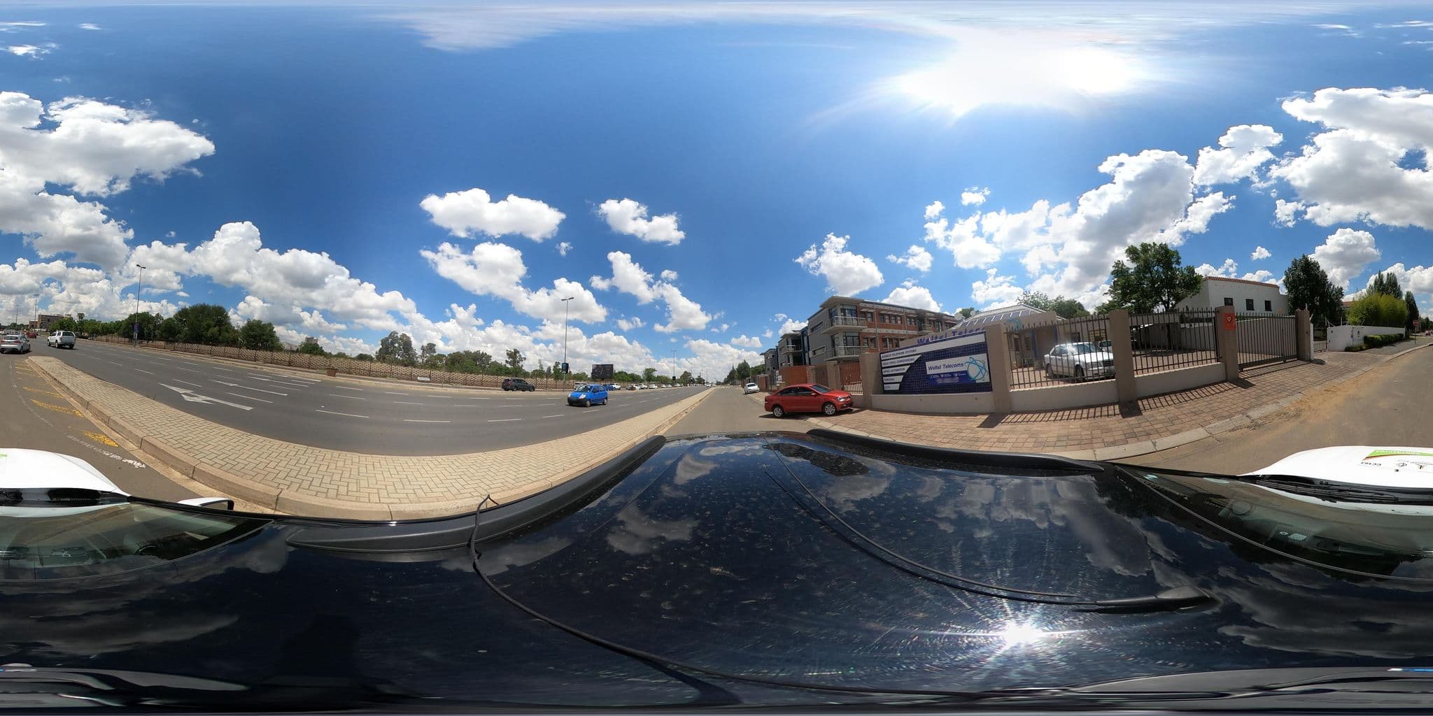 Street view near De Akker Guesthouse, Bloemfontein — © Infratec2024 (CC BY-SA · Mapillary)