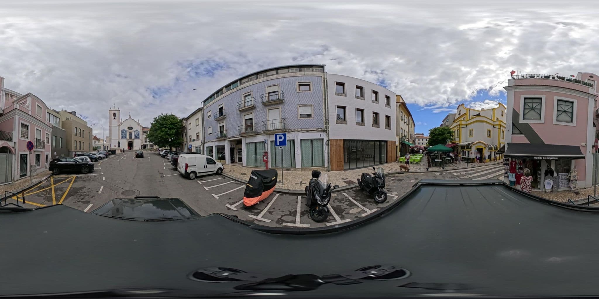 Street view near Ponto de Abrigo, Aveiro — © jneiva (CC BY-SA · Mapillary)
