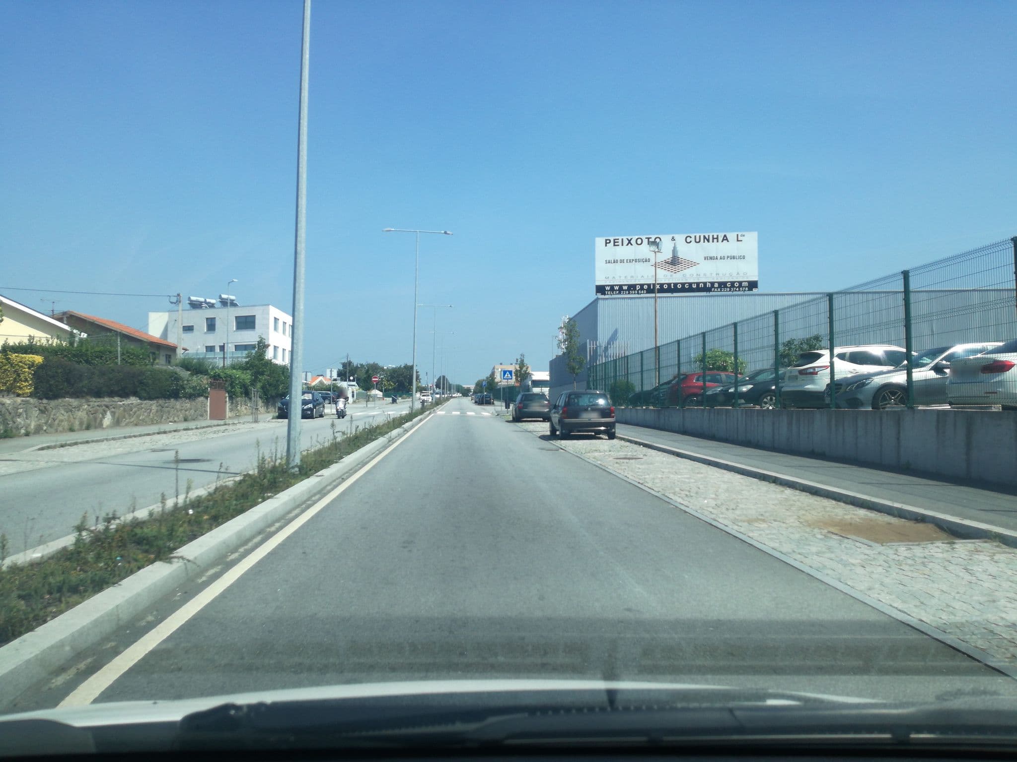 Street view near B&B Hotel Porto Expo Aeroporto, Santa Cruz do Bispo — © cyberlima (CC BY-SA · Mapillary)