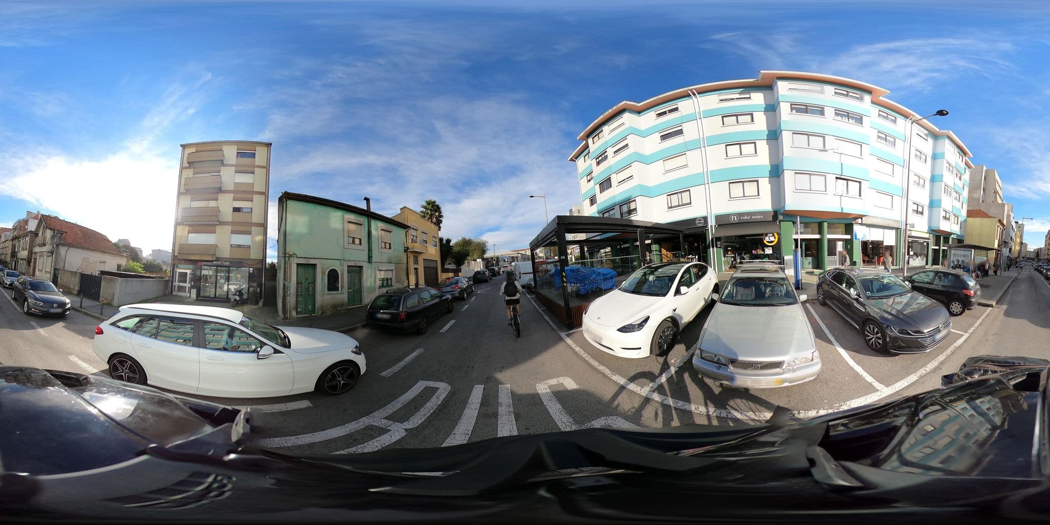 Street view near Ofelaine - Actividades Hoteleiras, Vila Nova de Gaia — © GLocatelli (CC BY-SA · Mapillary)