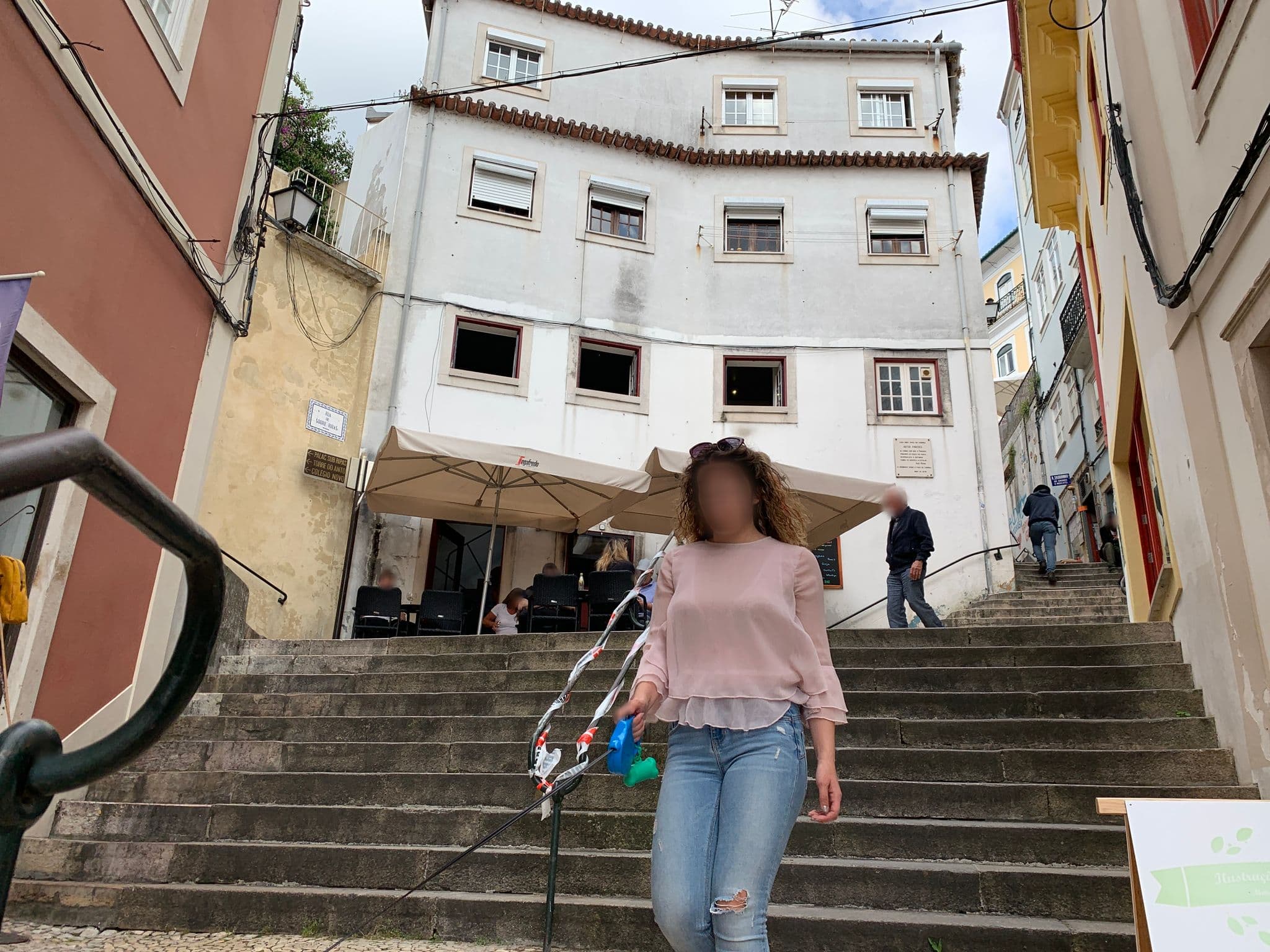 Street view near Cinco Em 5, Coimbra — © egorka (CC BY-SA · Mapillary)