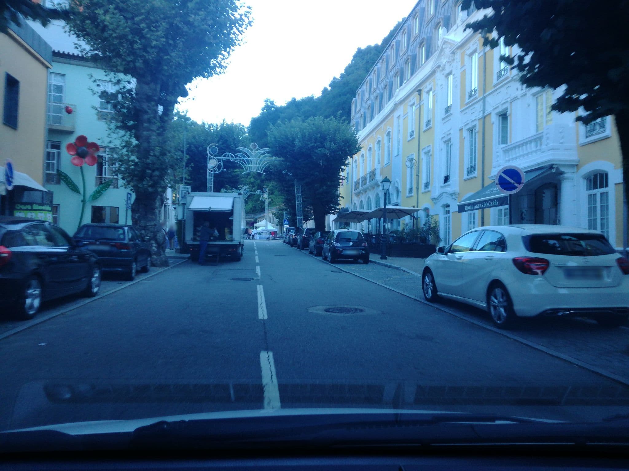 Street view near Hotel das Águas do Gerês, Vieira do Minho — © cyberlima (CC BY-SA · Mapillary)