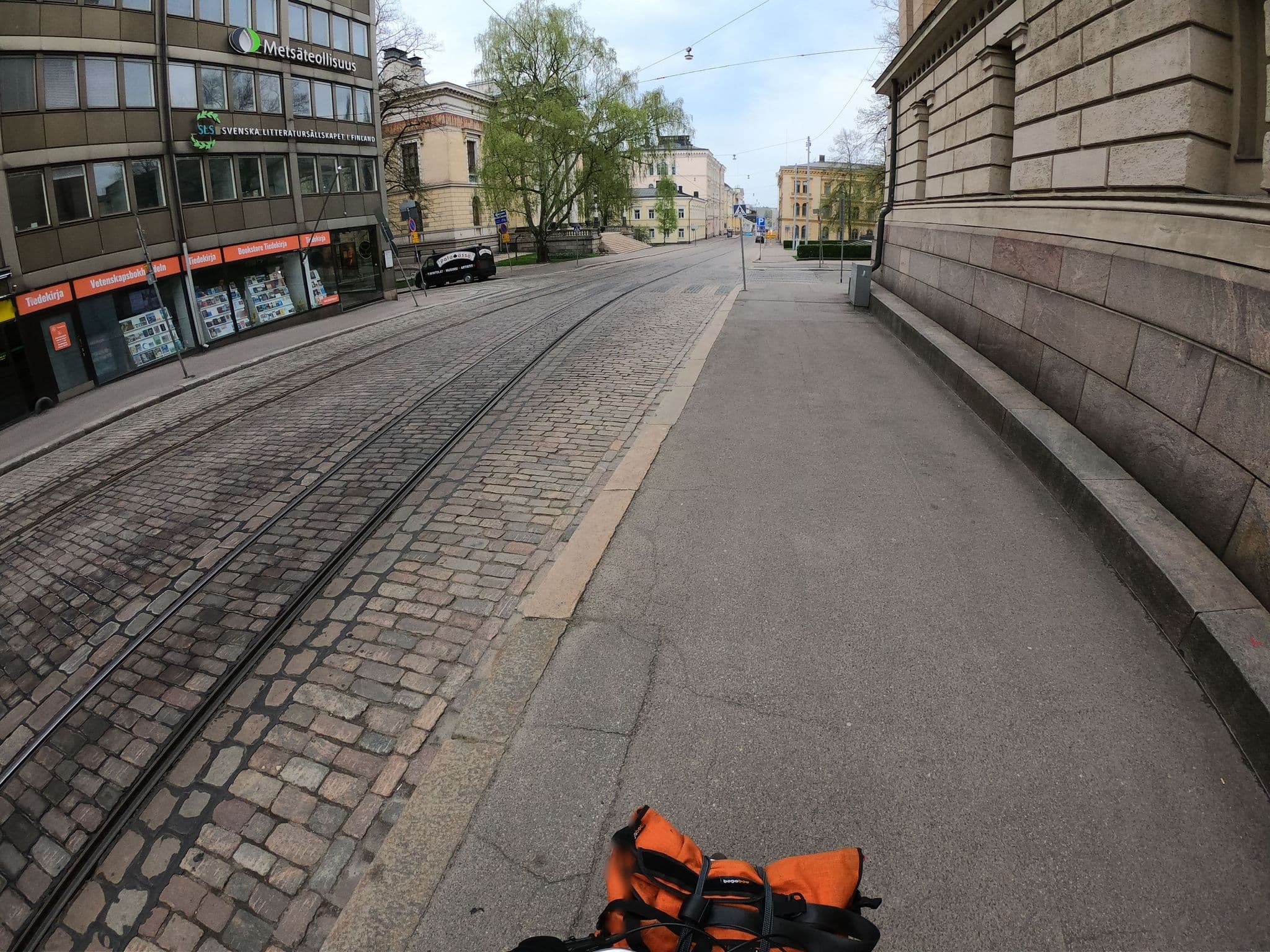 Street view near Kongressikoti, Kruununhaka — © temykk (CC BY-SA · Mapillary)