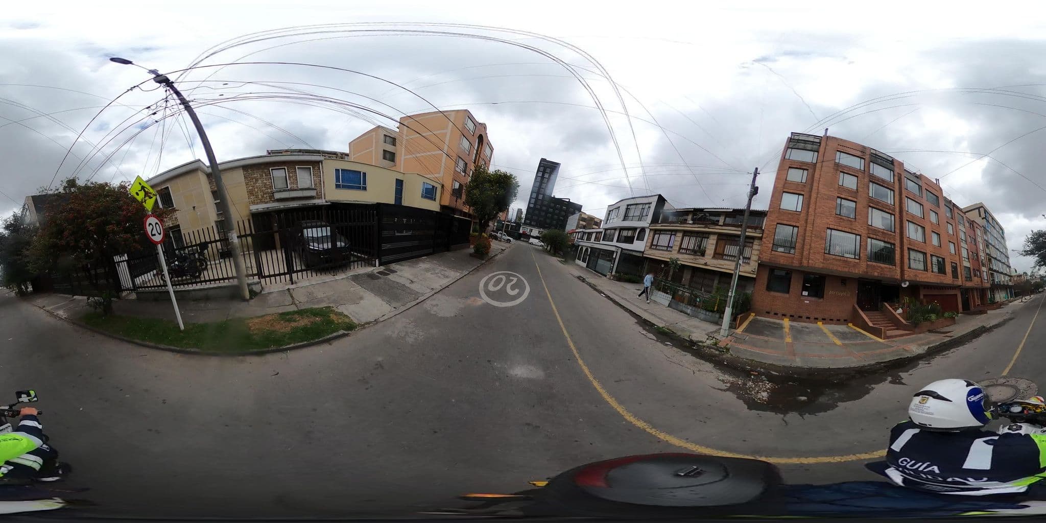 Street view near Madeleine Suite, Bogotá — © jramonSDM (CC BY-SA · Mapillary)