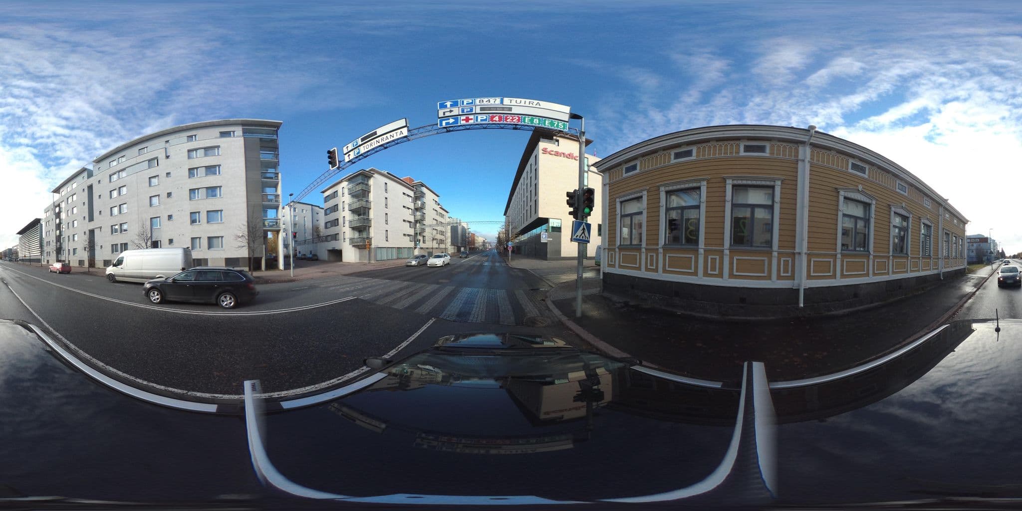 Street view near Room 304, Oulu — © Eljas (CC BY-SA · Mapillary)