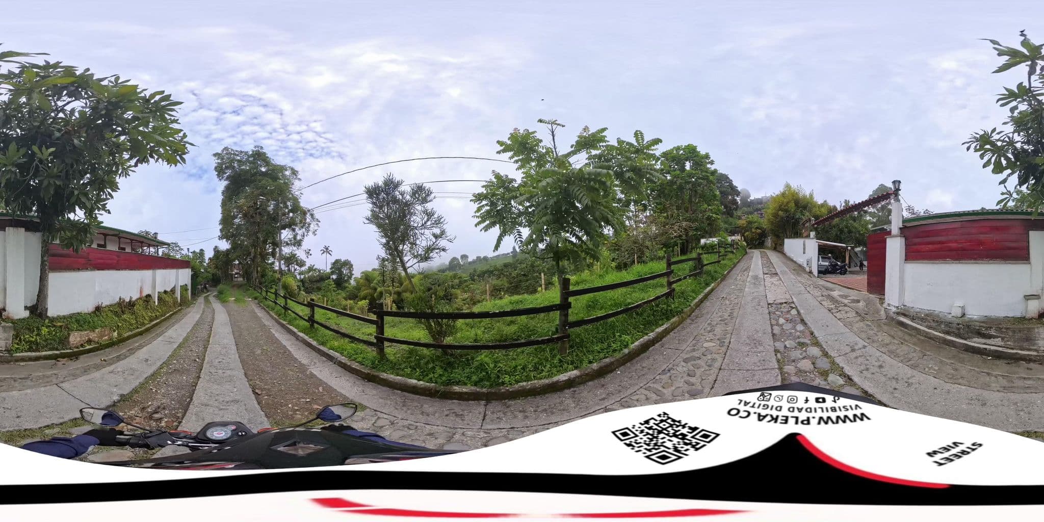Street view near Ecohotel La Juanita, Manizales — © Pleka (CC BY-SA · Mapillary)