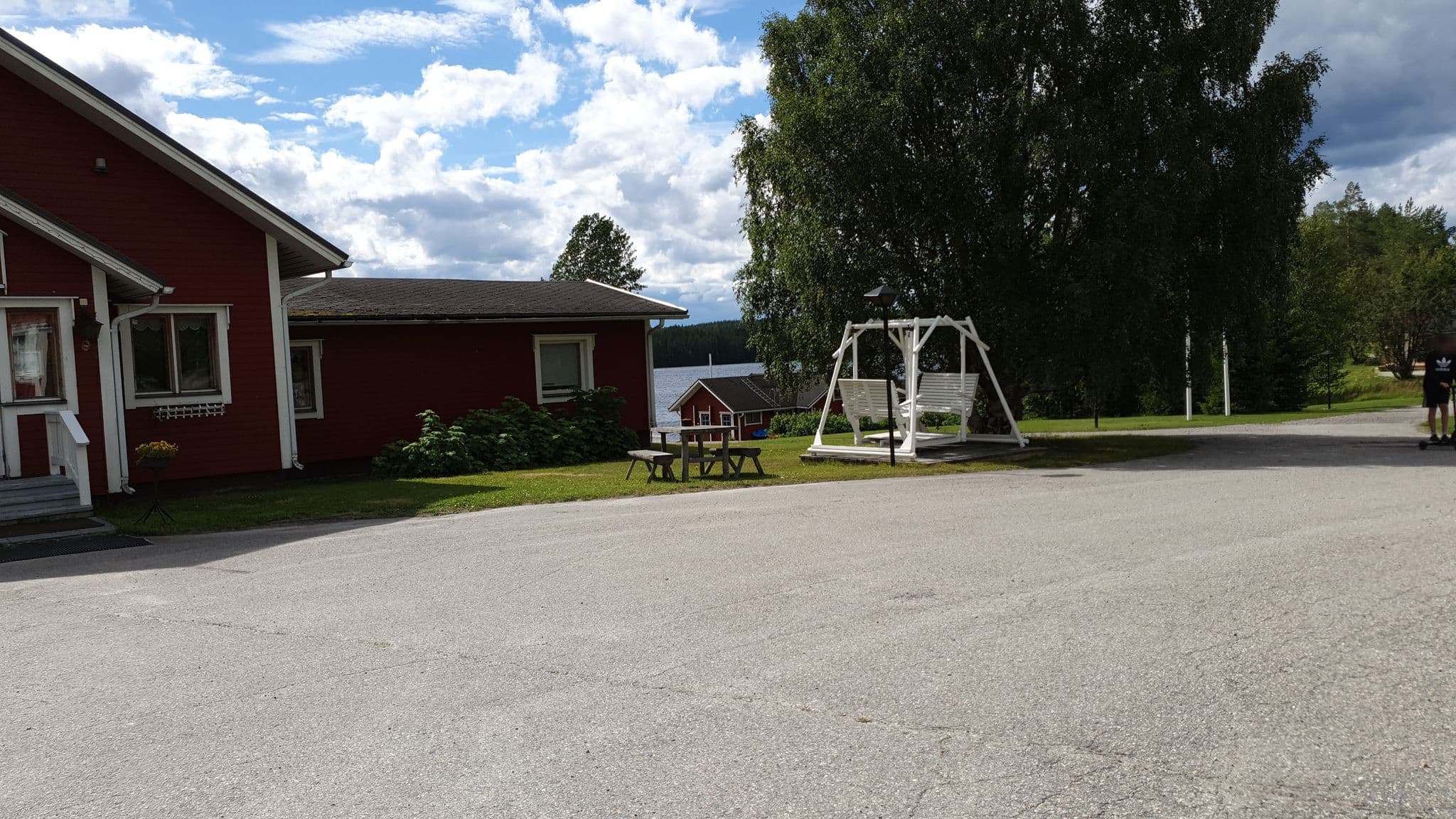 Street view near Lentiira Holiday Village, Kuhmo — © houtari (CC BY-SA · Mapillary)