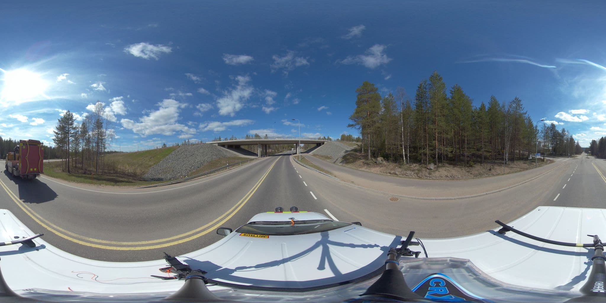 Street view near Snowman World Iglo Hotel, Saarenkylä — © HTJoy (CC BY-SA · Mapillary)