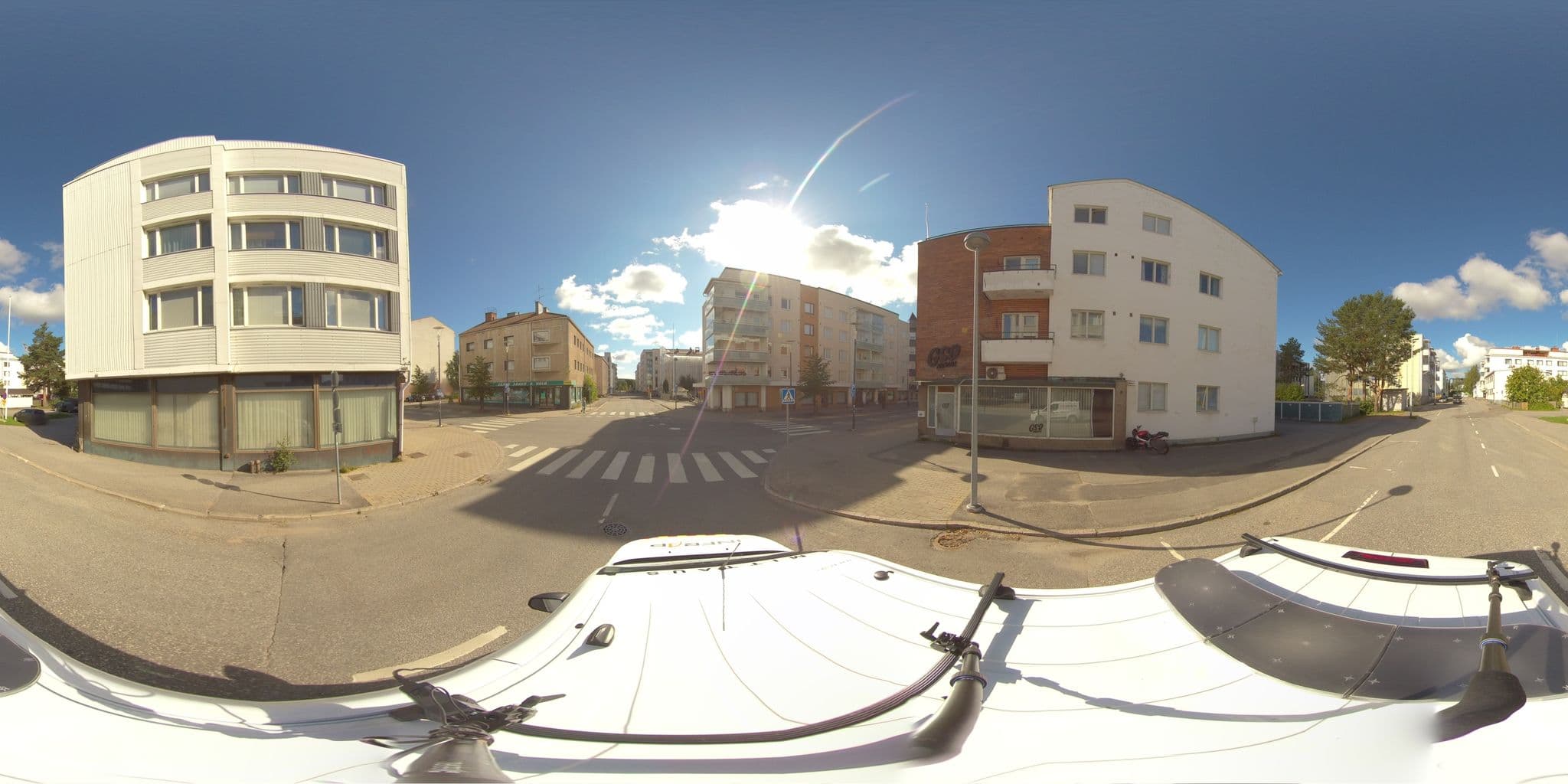 Street view near FlatsinRoi Apartments, Rovaniemi — © HTJoy (CC BY-SA · Mapillary)