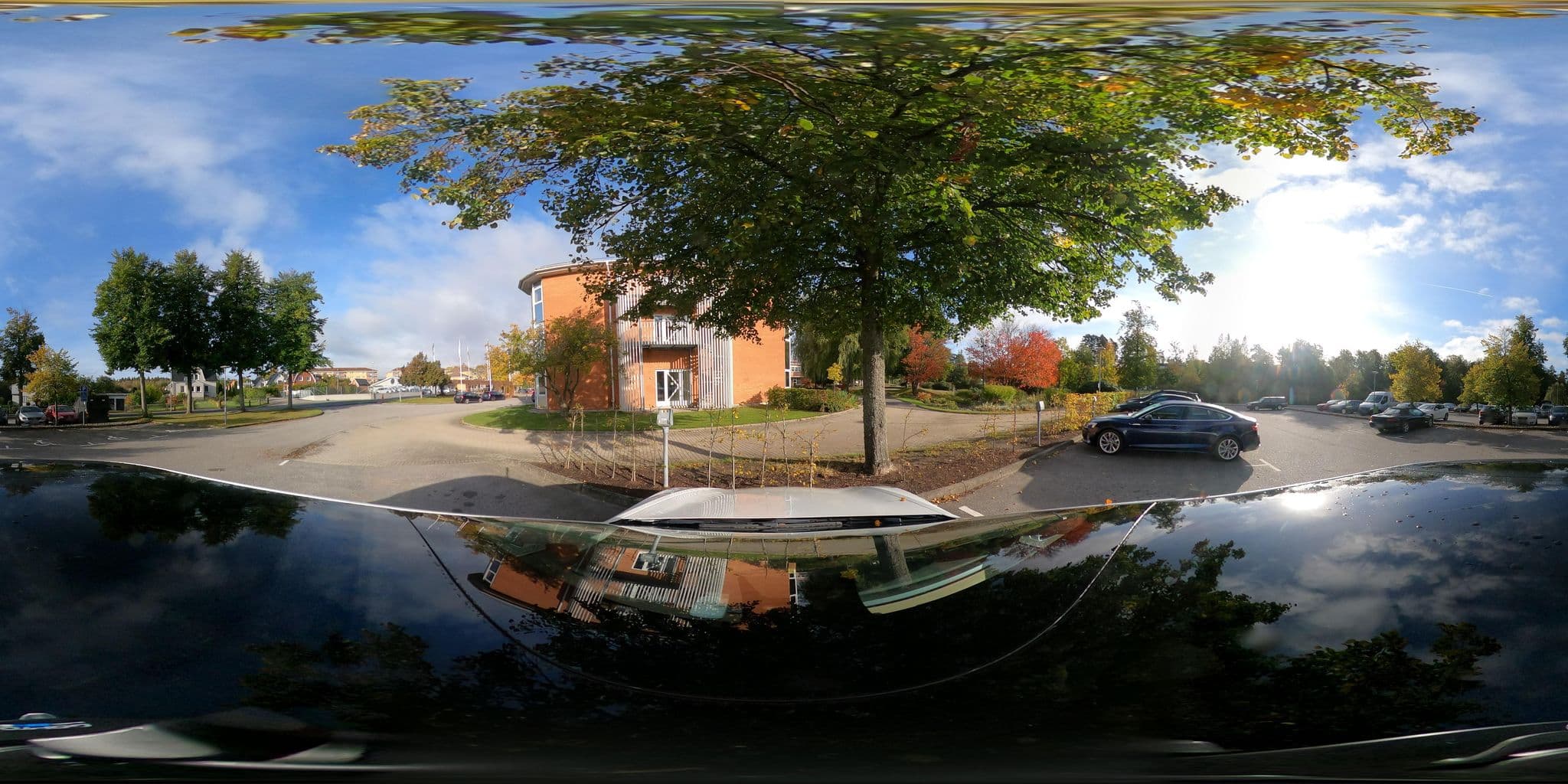 Street view near Hotel Fritzatorpet, Olofström — © peterleth (CC BY-SA · Mapillary)