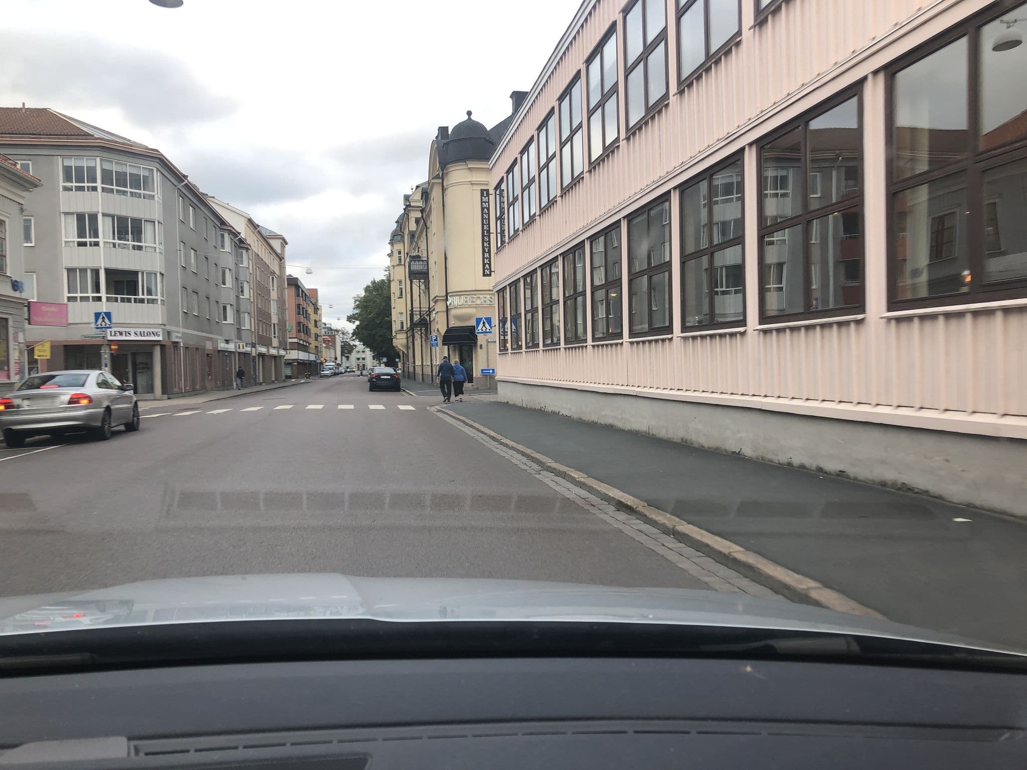 Street view near City Apartments in Jonkoping, Jönköping — © adville (CC BY-SA · Mapillary)