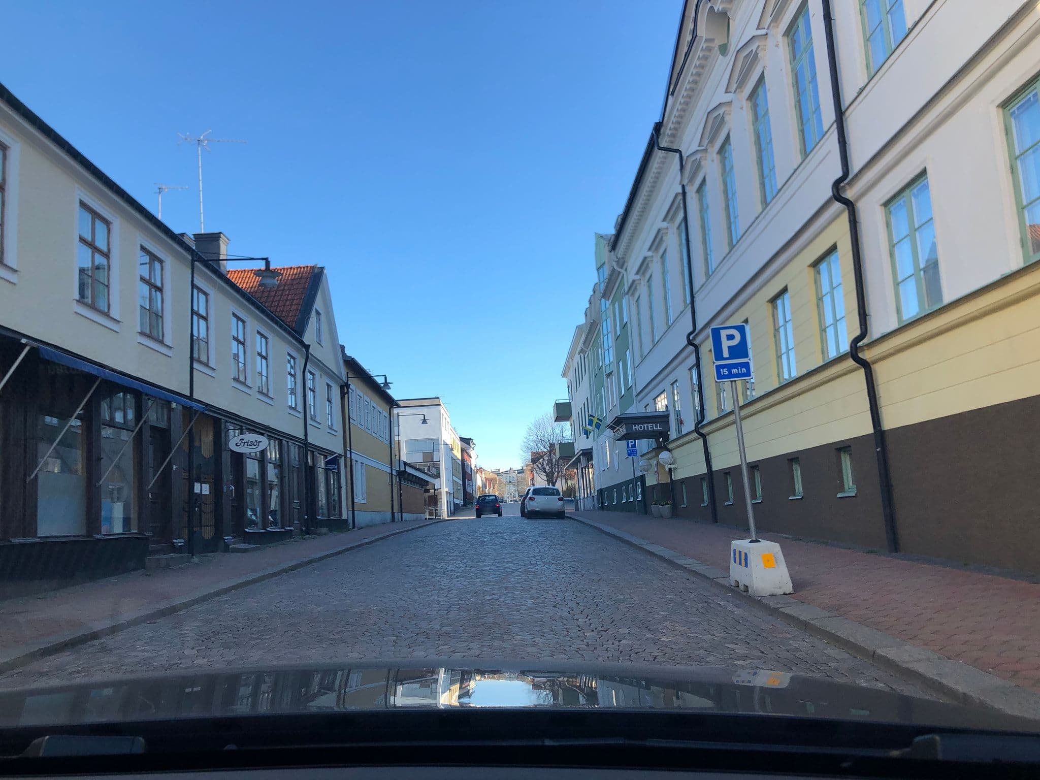 Street view near Stadshotellet Best Western, Västervik — © adville (CC BY-SA · Mapillary)