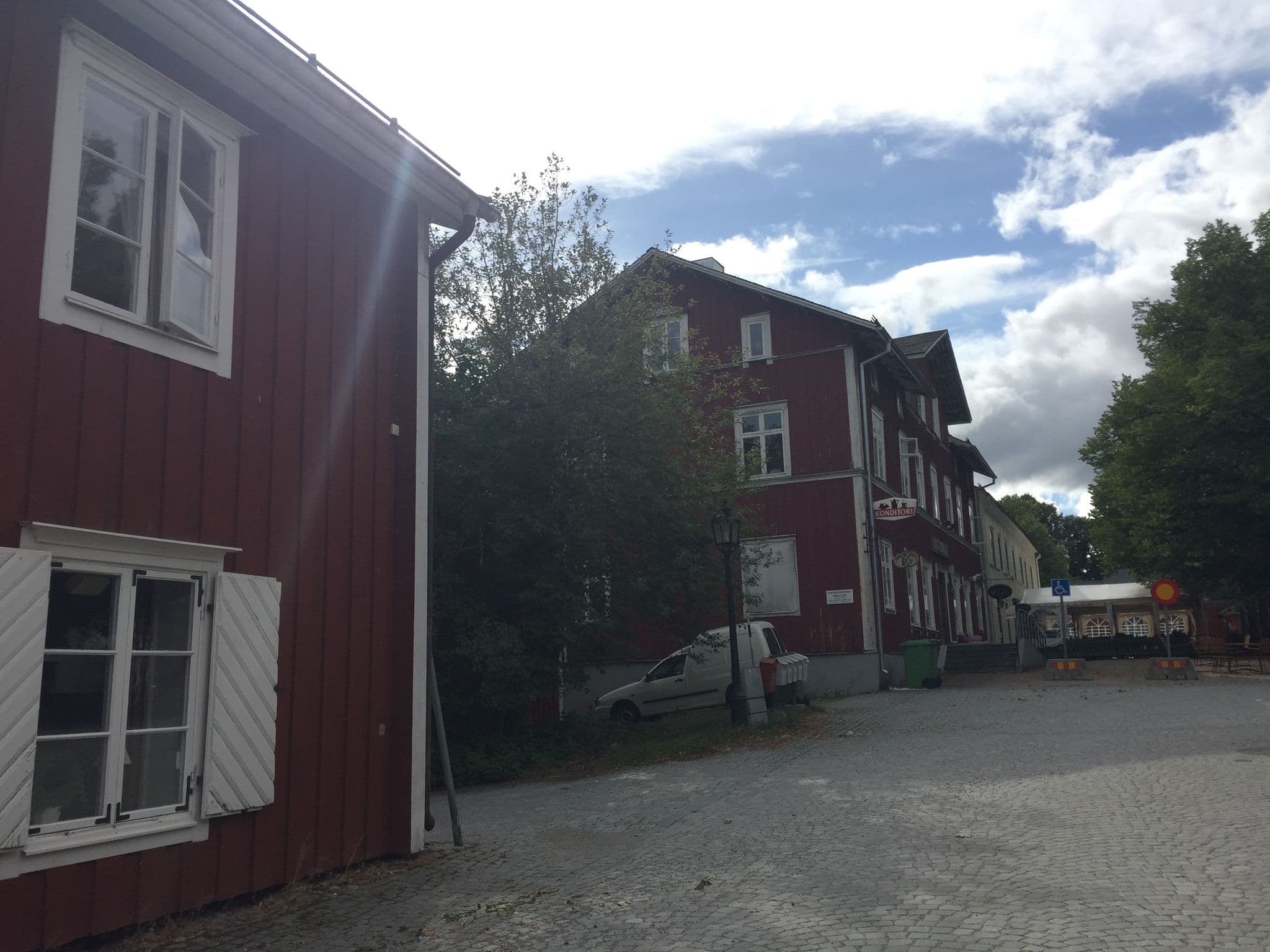 Street view near Grythyttan Inn, Hällefors — © valteris (CC BY-SA · Mapillary)