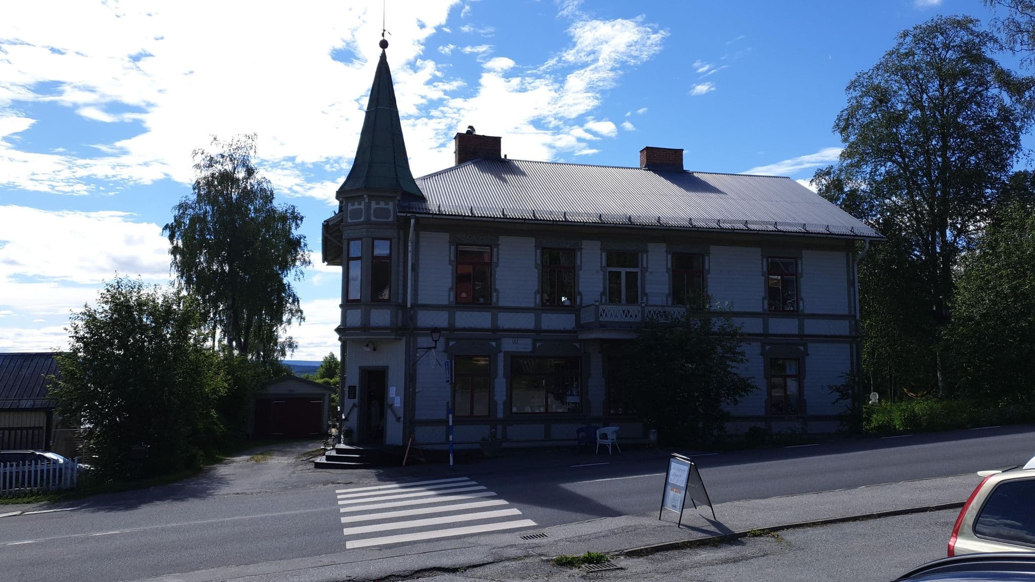 Street view near STF Vandrarhem Vilhelmina Kyrkstad, Vilhelmina — © jopparn (CC BY-SA · Mapillary)