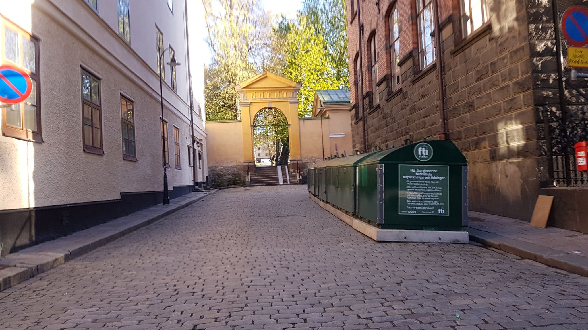 Street view near Columbus Loft, Södermalm — © haxpett (CC BY-SA · Mapillary)