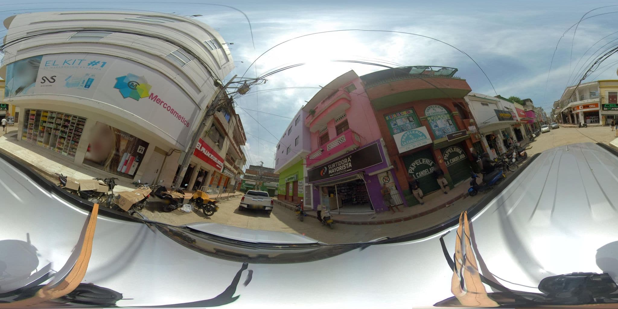 Street view near Hotel Horizonte, Magangué — © lobsangflepa (CC BY-SA · Mapillary)