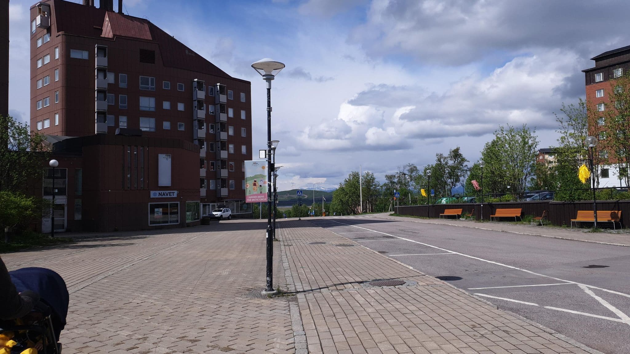 Street view near Scandic Kiruna, Kiruna — © jopparn (CC BY-SA · Mapillary)
