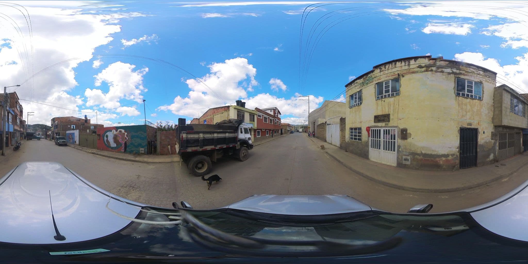 Street view near Hotel Refugio Del Lago, Aquitania — © juanmelo (CC BY-SA · Mapillary)