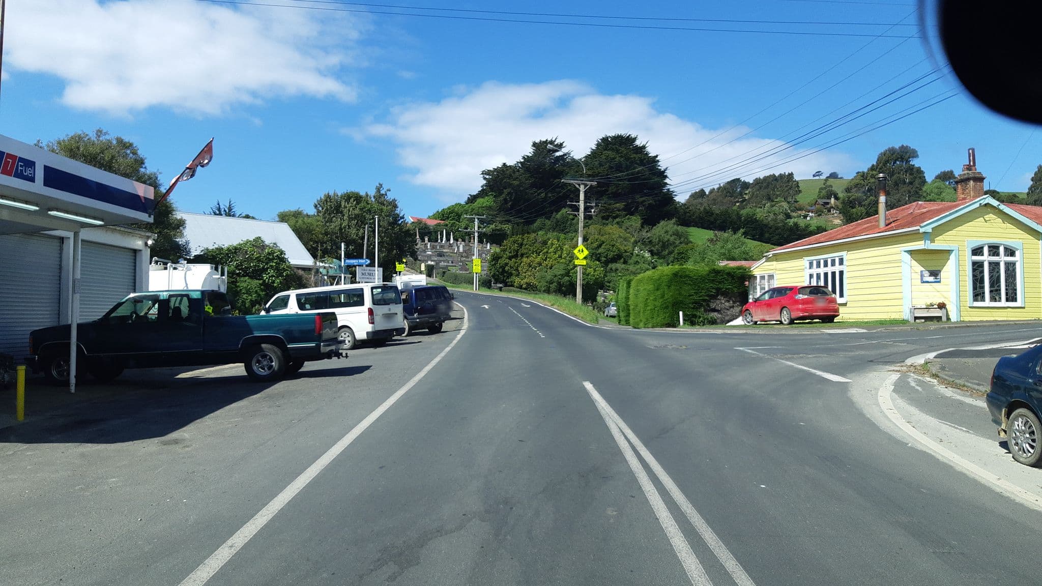 Street view near Aspire Portobello Motel Dunedin, Portobello — © 3stripes (CC BY-SA · Mapillary)
