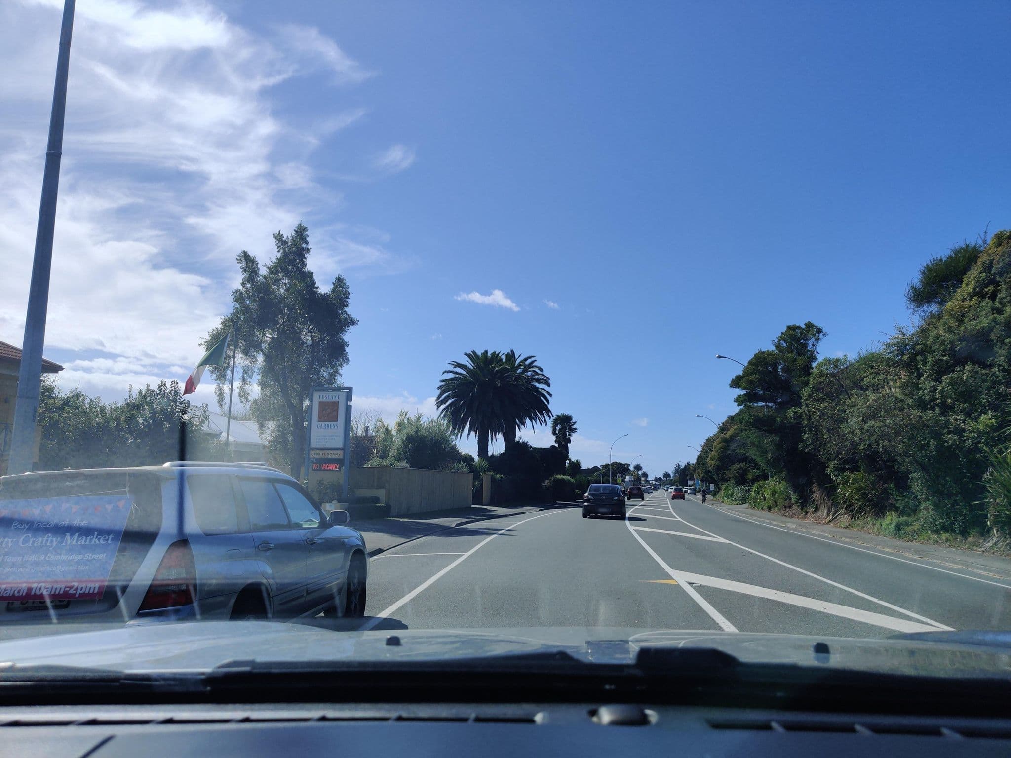 Street view near Best Western Tuscany Gardens, Tahunanui — © elphix (CC BY-SA · Mapillary)