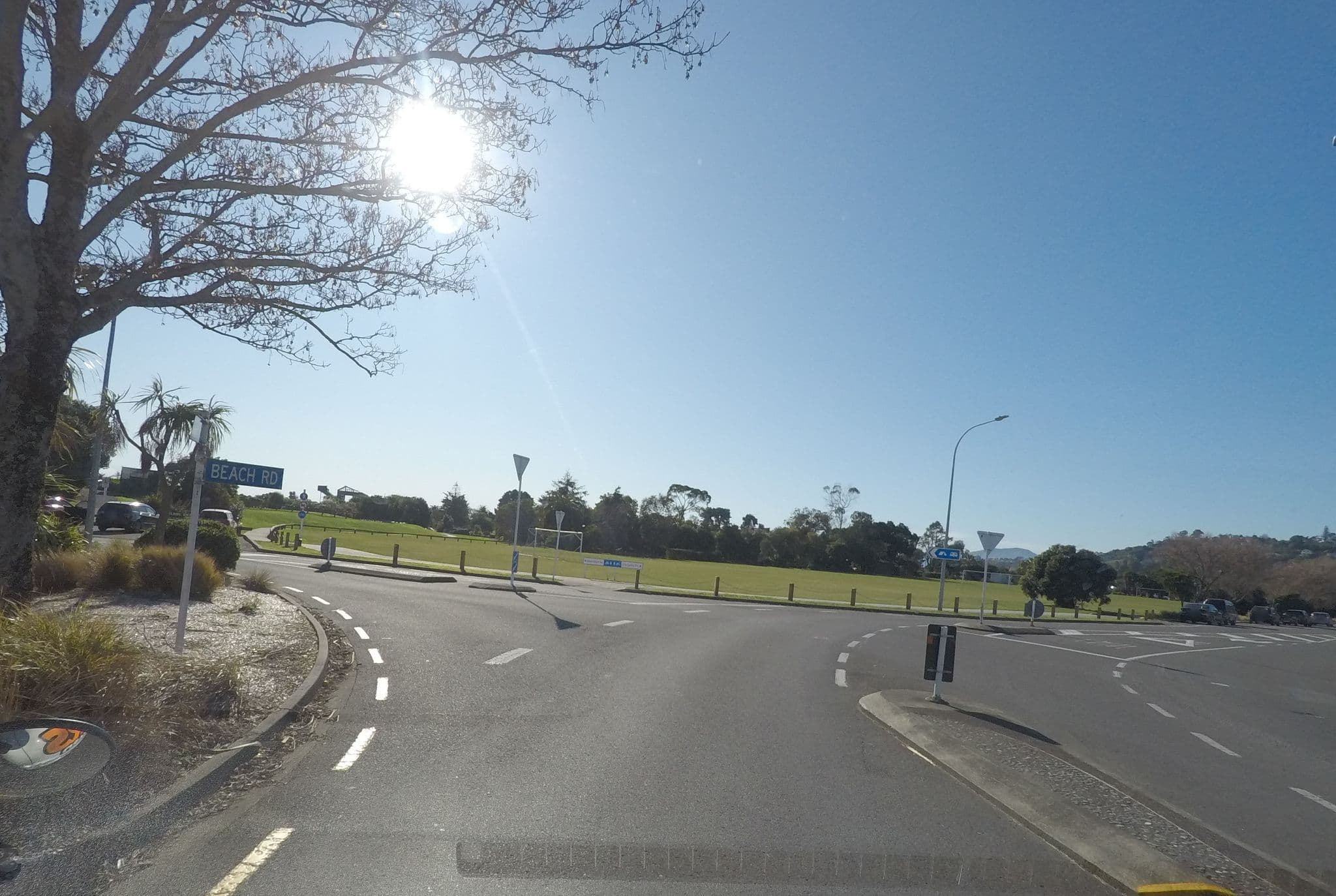Street view near Tahuna Beach Holiday Park, Tahunanui — © ralley (CC BY-SA · Mapillary)