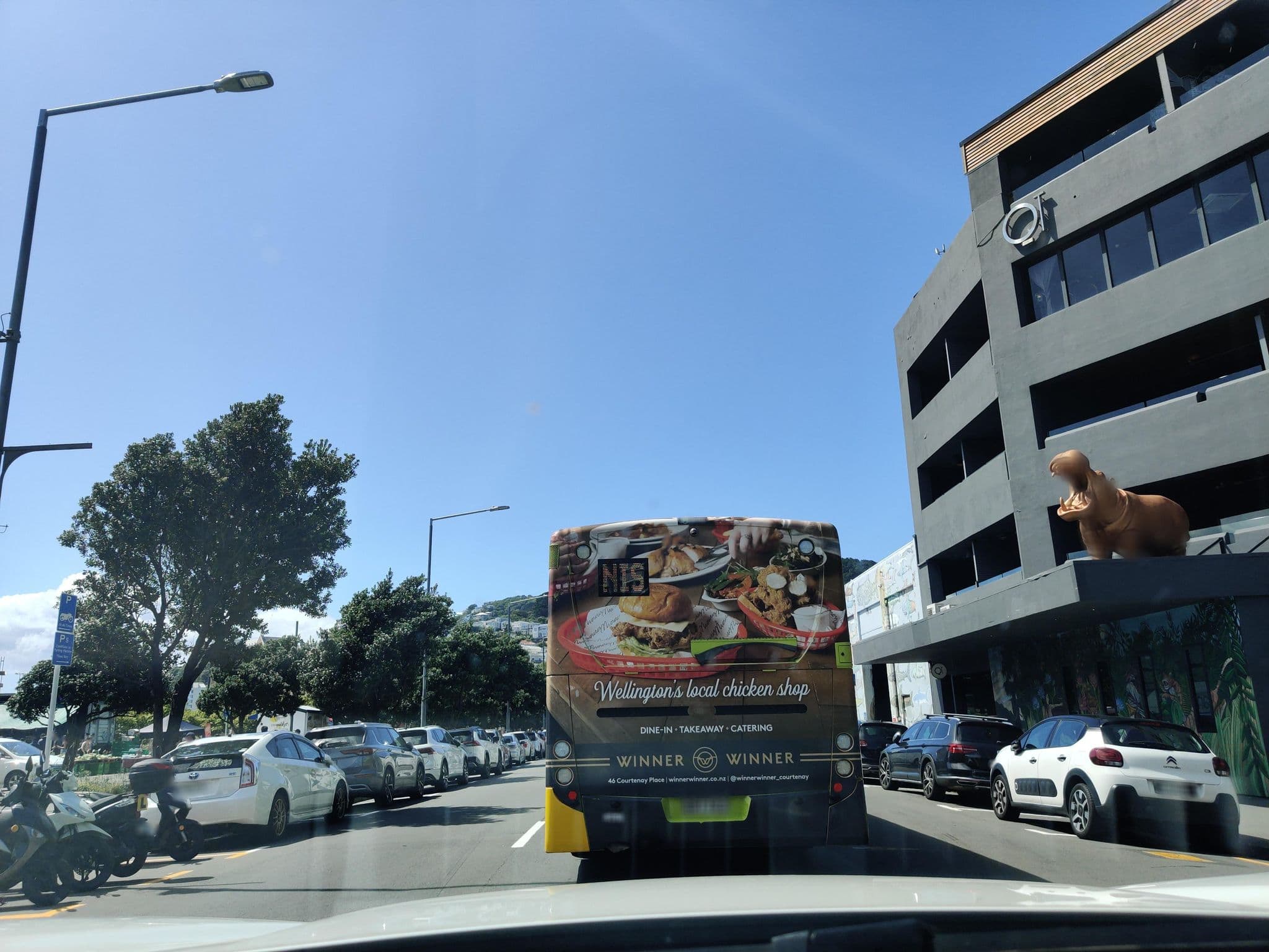 Street view near Museum Hotel & Apartments, Te Aro — © elphix (CC BY-SA · Mapillary)