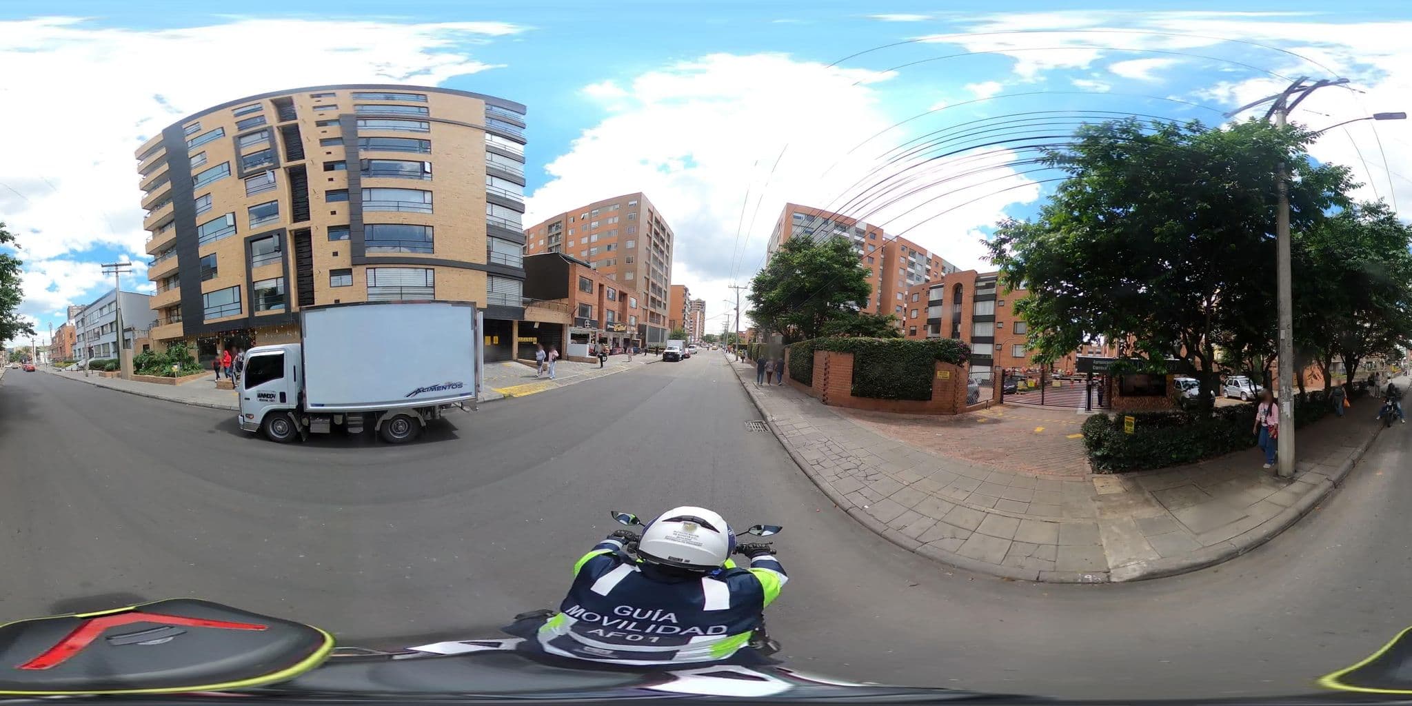 Street view near Spazio 140, Barrio San Luis — © krojasSDM (CC BY-SA · Mapillary)