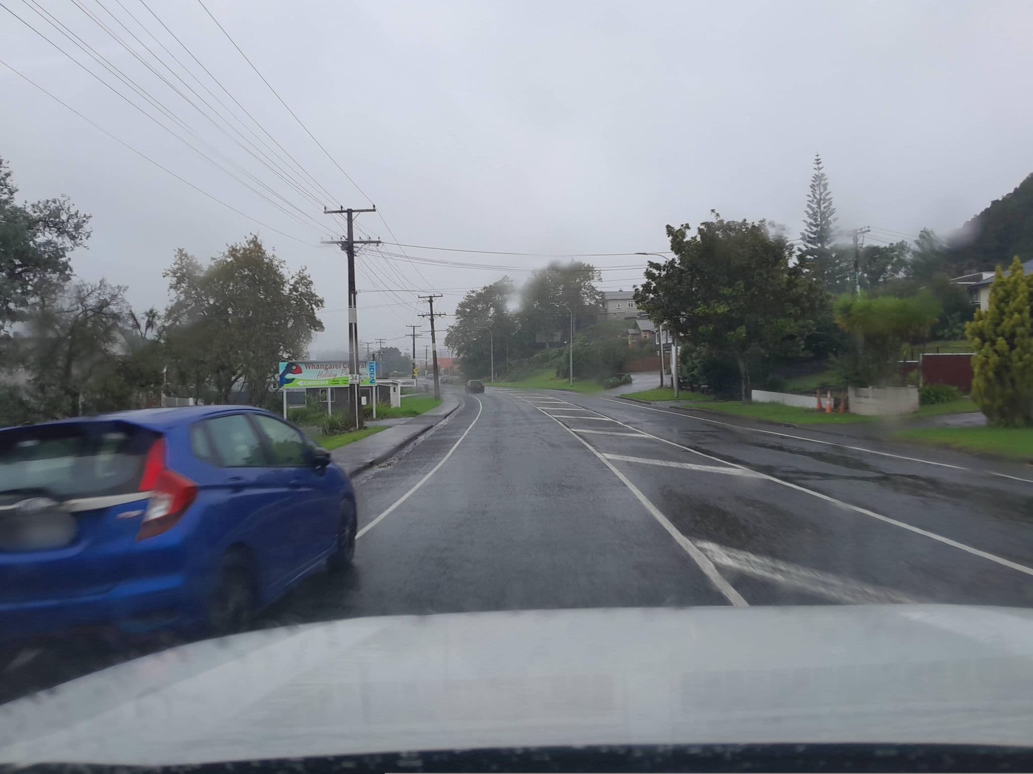 Street view near Fountain Lodge Motel, Whangarei — © marklt (CC BY-SA · Mapillary)