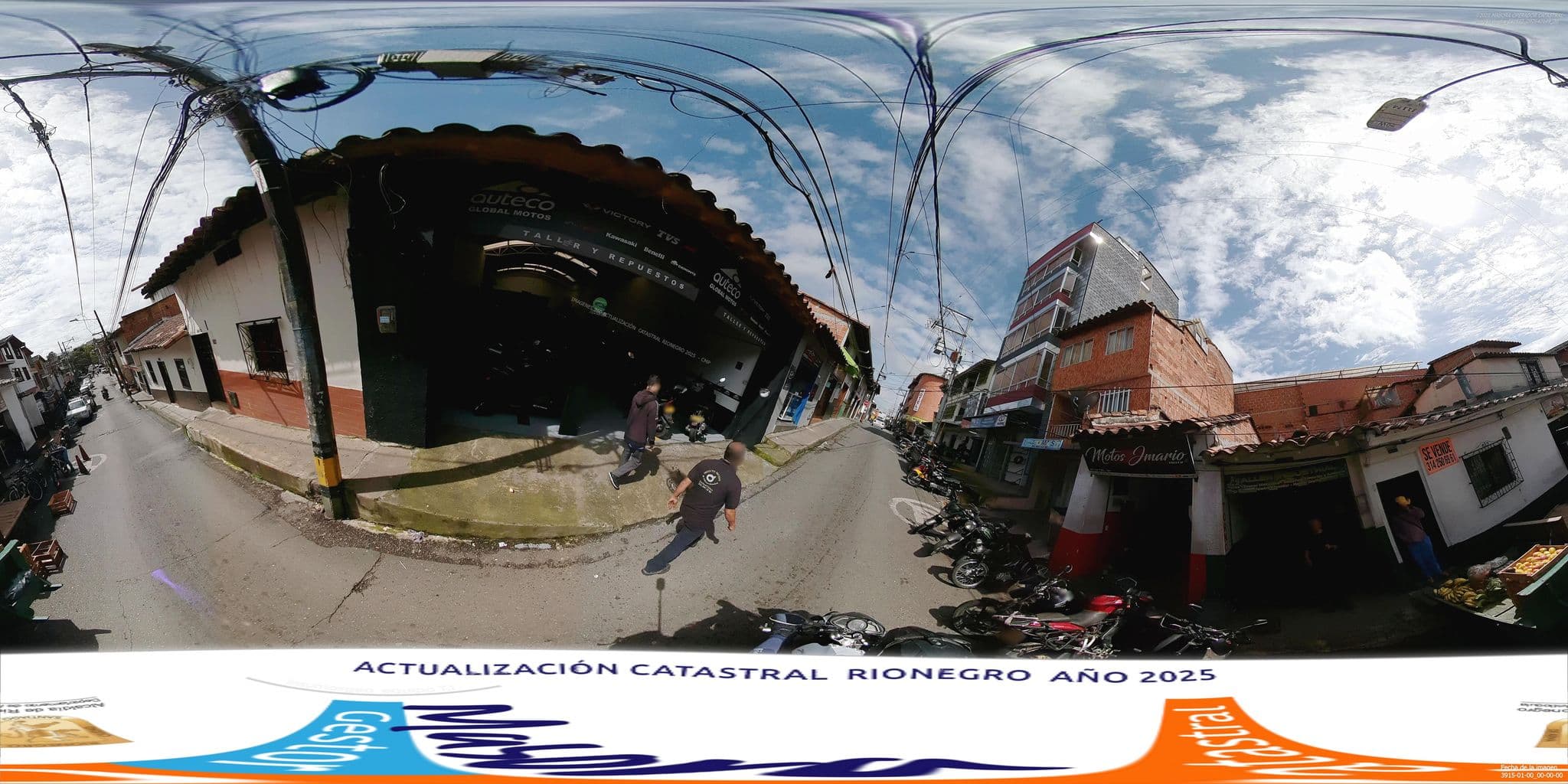 Street view near Hotel El Turista, Rionegro — © CMPCONSULTORIA (CC BY-SA · Mapillary)