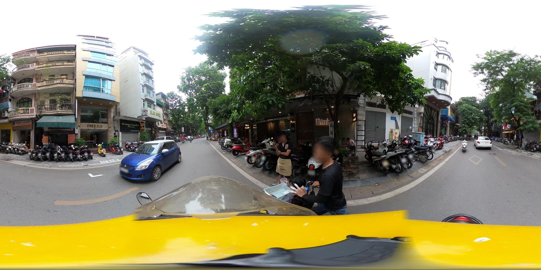 Street view near Midori Boutique Hotel, Nguyễn Du — © bemaps_hn_kien (CC BY-SA · Mapillary)