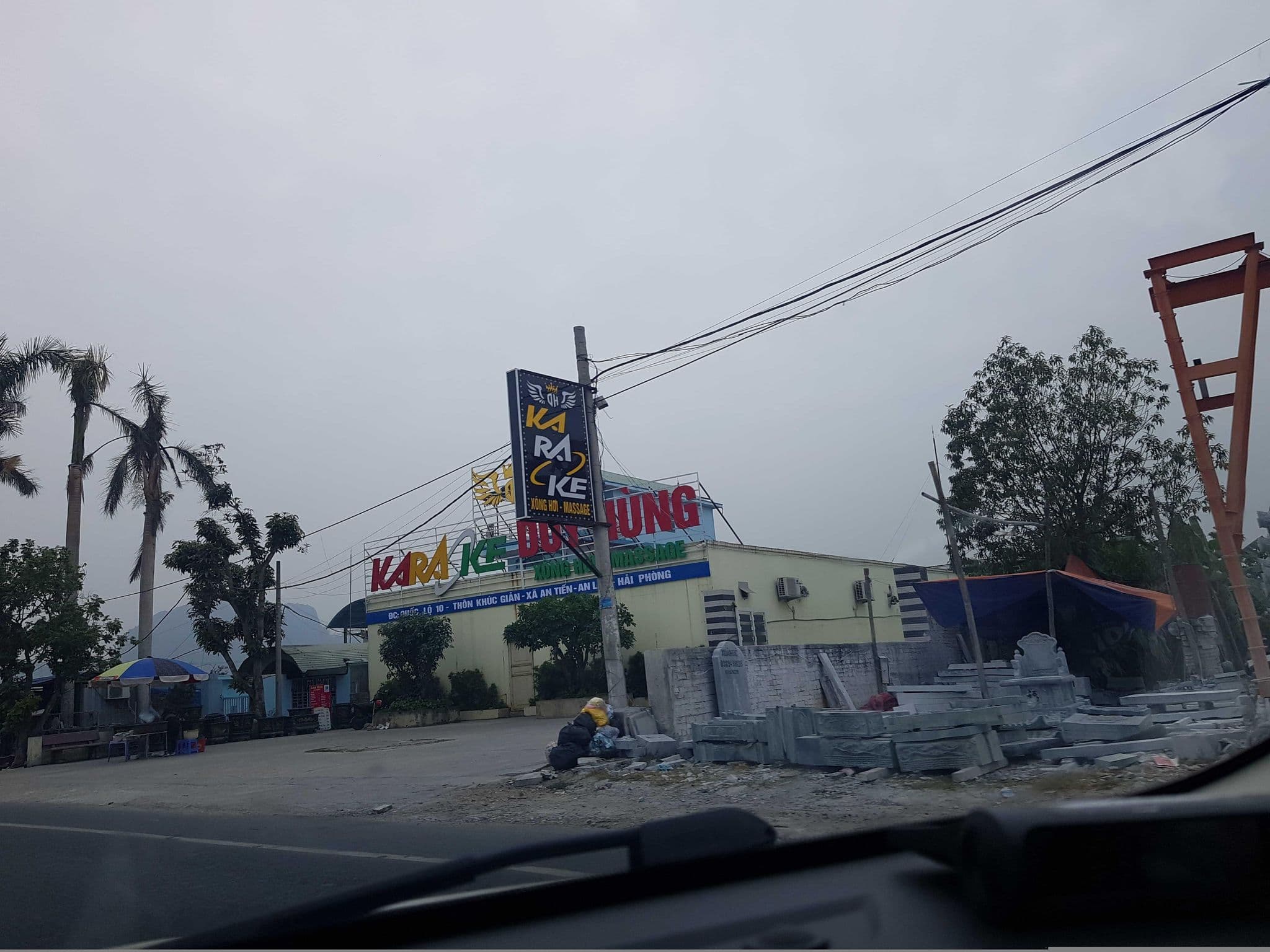 Street view near Kach San Bao An, Trang Due, Kiến An — © hn_right_1 (CC BY-SA · Mapillary)