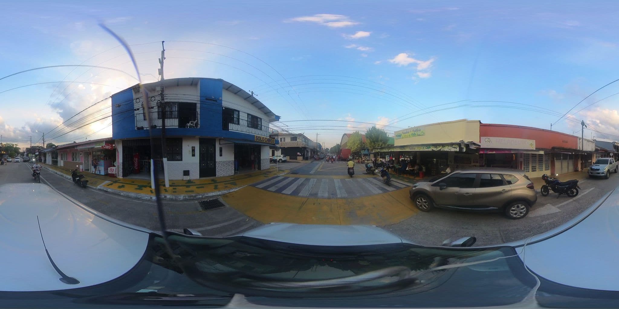 Street view near Hotel Brisas del Llano, Castilla La Nueva — © juanmelo (CC BY-SA · Mapillary)