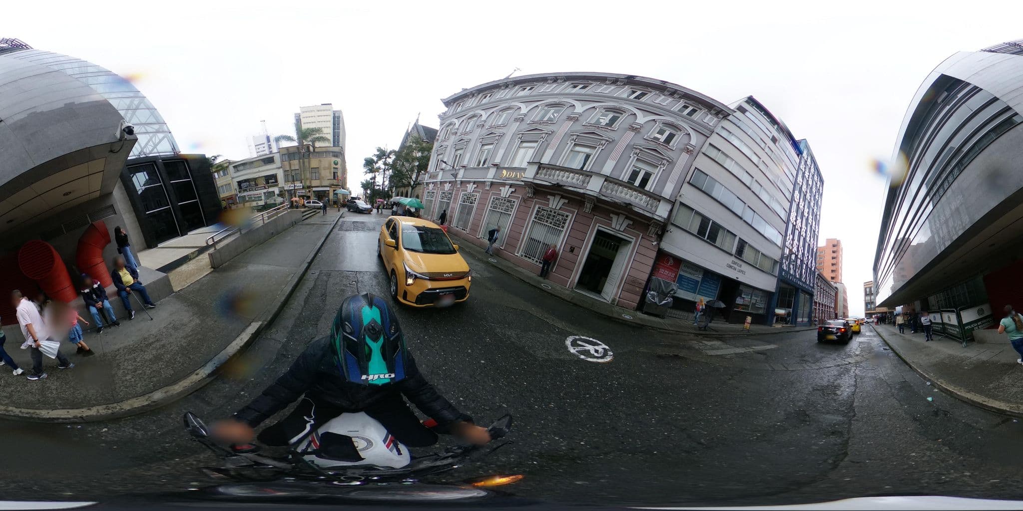 Street view near Bella montaña, Manizales — © masora (CC BY-SA · Mapillary)