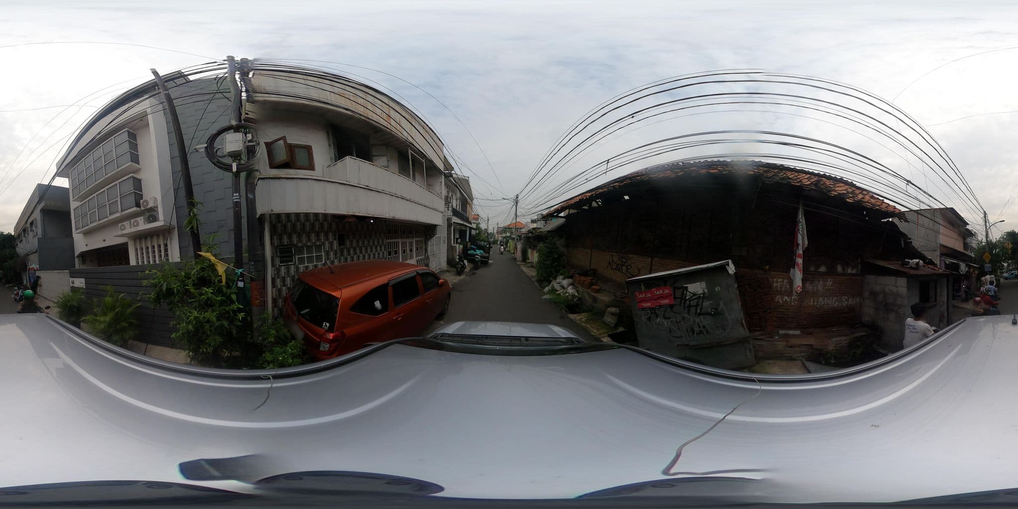 Street view near choky hotel, Jakarta — © Kaart---360 (CC BY-SA · Mapillary)