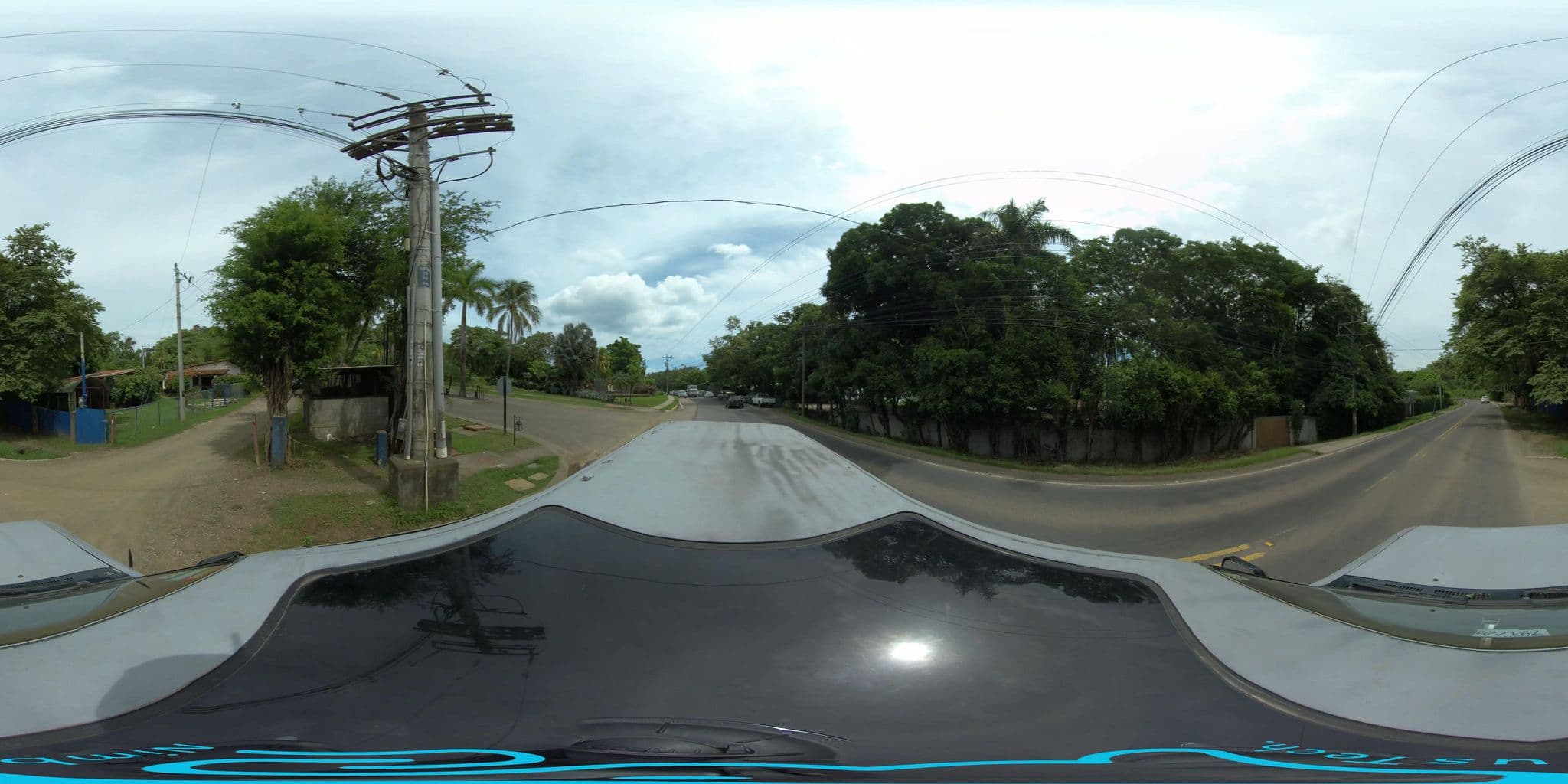 Street view near Cabinas Maleko, Tamarindo