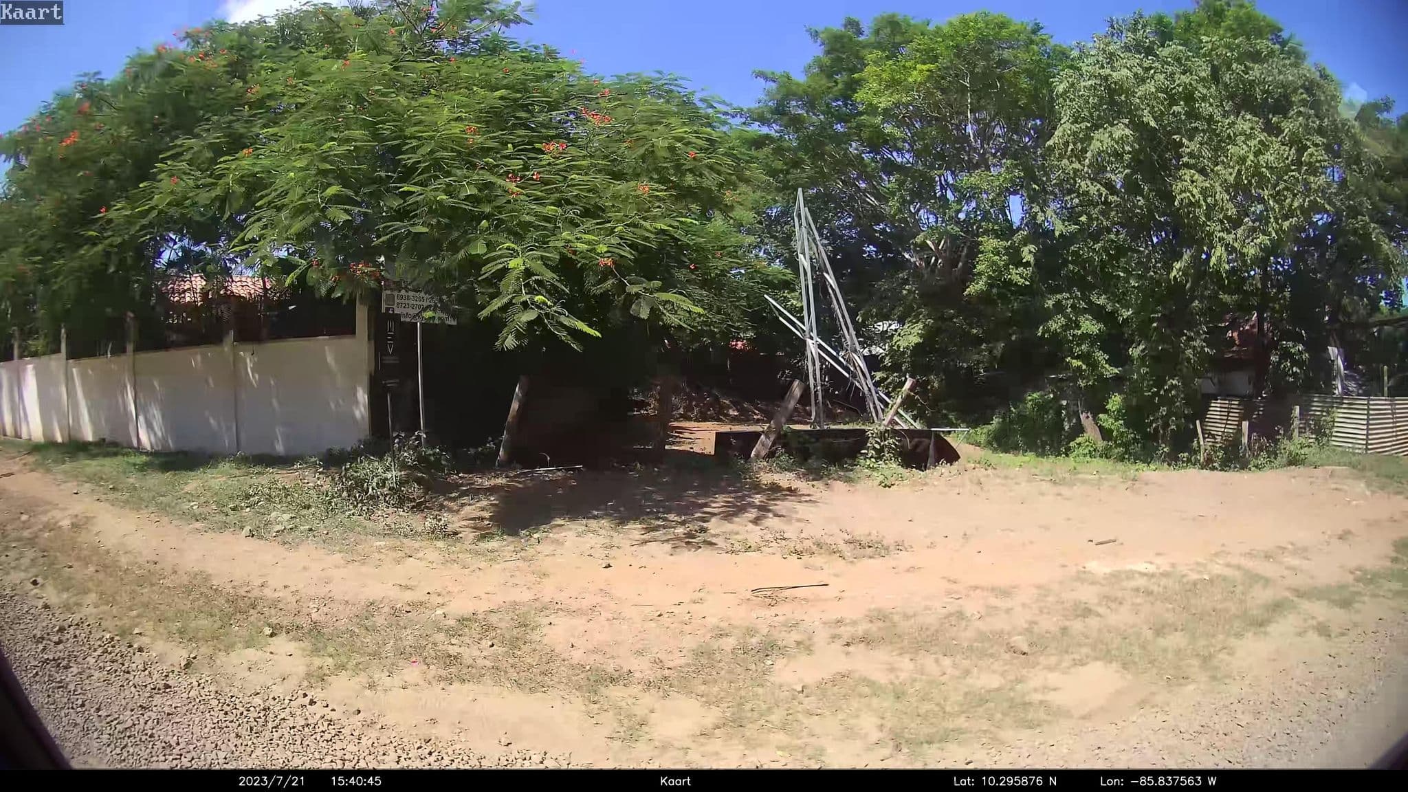 Street view near Tent sites at Hostel Bruja Verde, Tamarindo