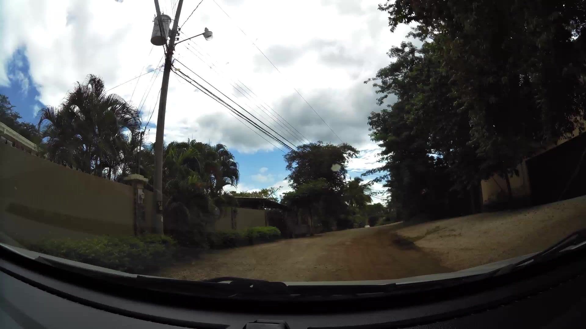 Street view near Casa Feliz, Tamarindo
