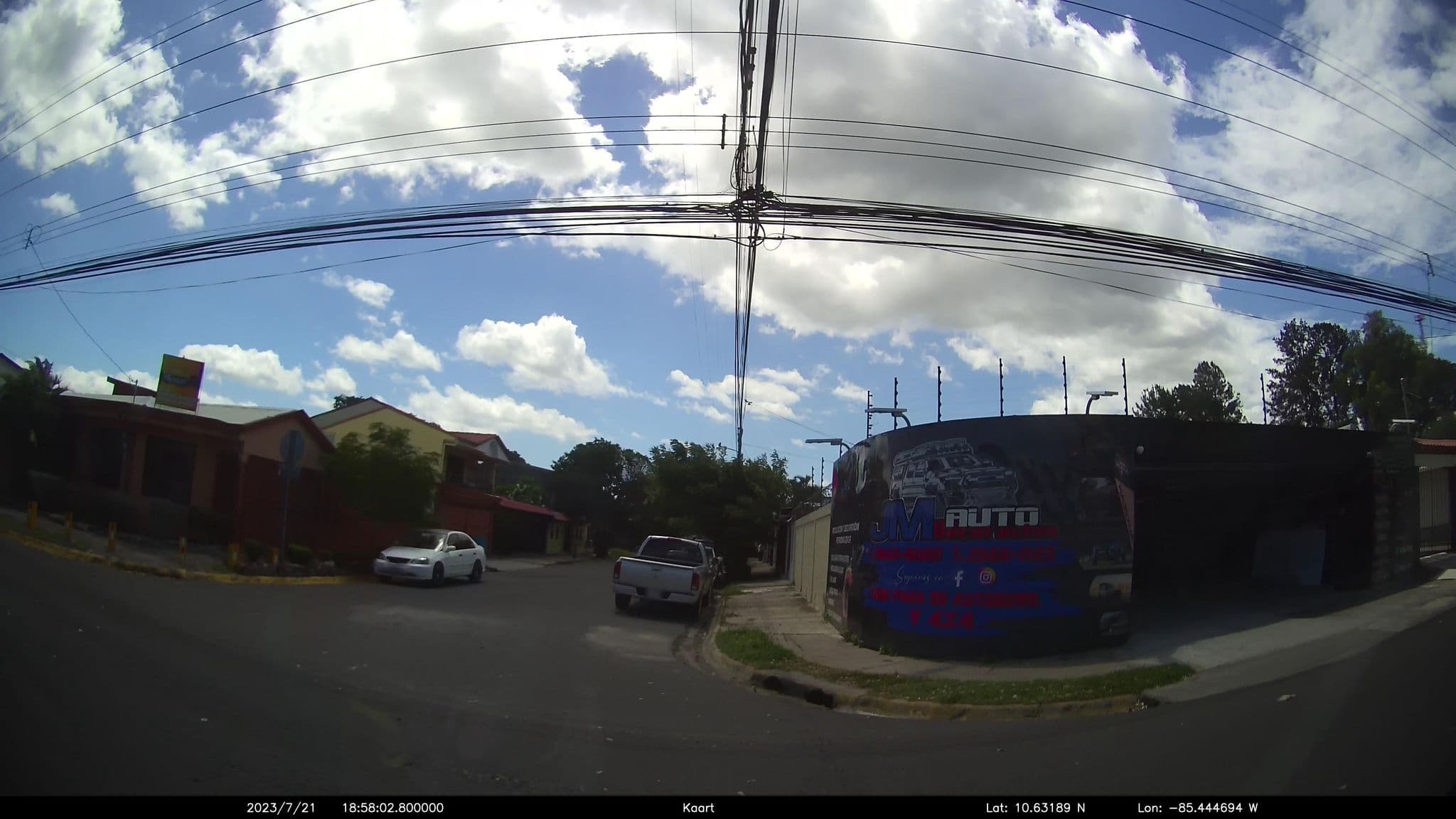 Street view near Hostal El Flaco, Liberia — © kaart_1 (CC BY-SA · Mapillary)