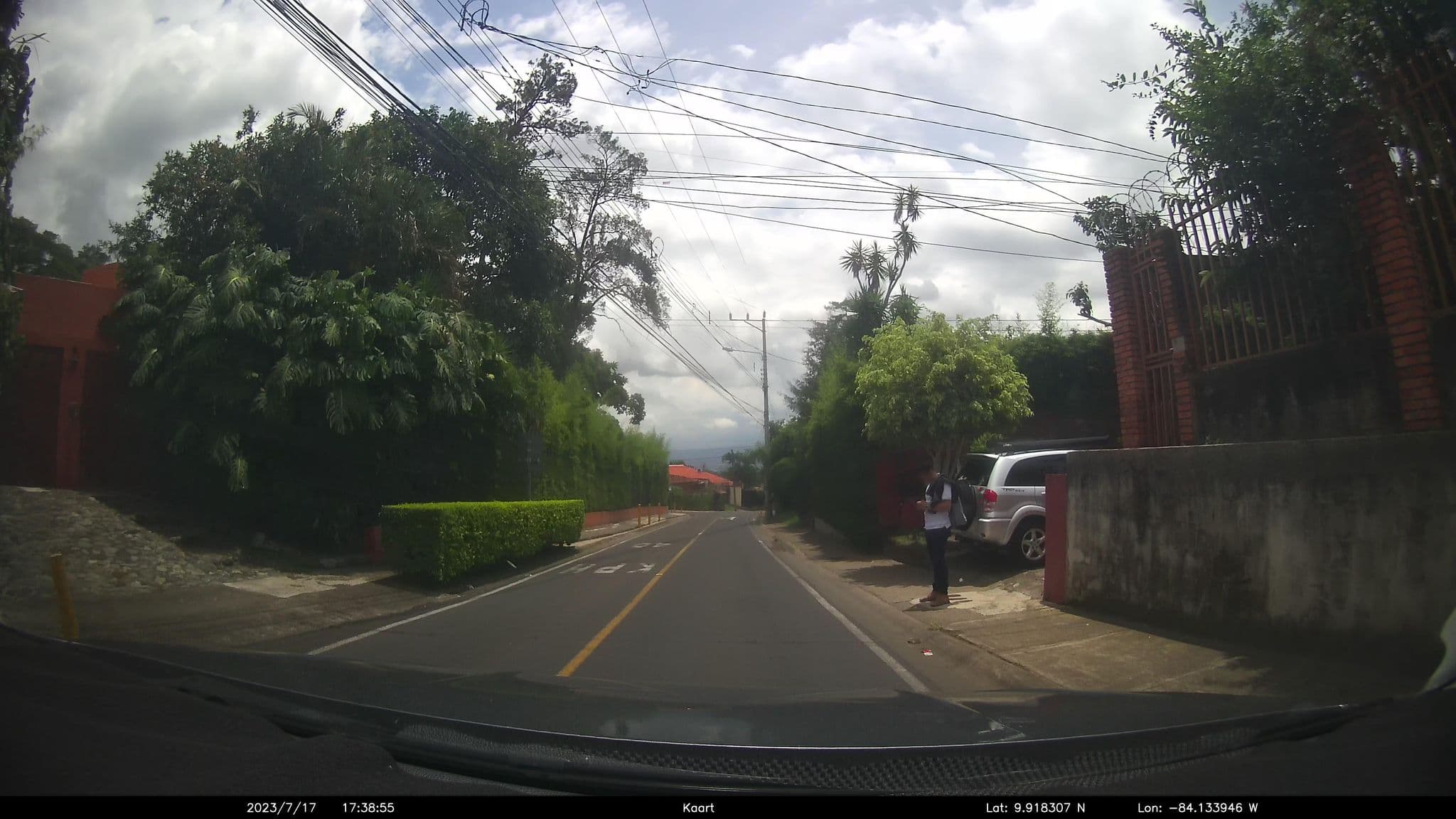 Street view near Tierra Mágica Bed & Breakfast / Art Studio, Escazú — © kaart_3 (CC BY-SA · Mapillary)