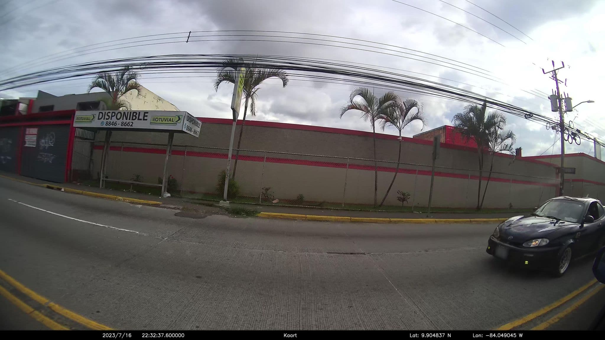 Street view near Motel Sol y Luna, Curridabat — © kaart5 (CC BY-SA · Mapillary)