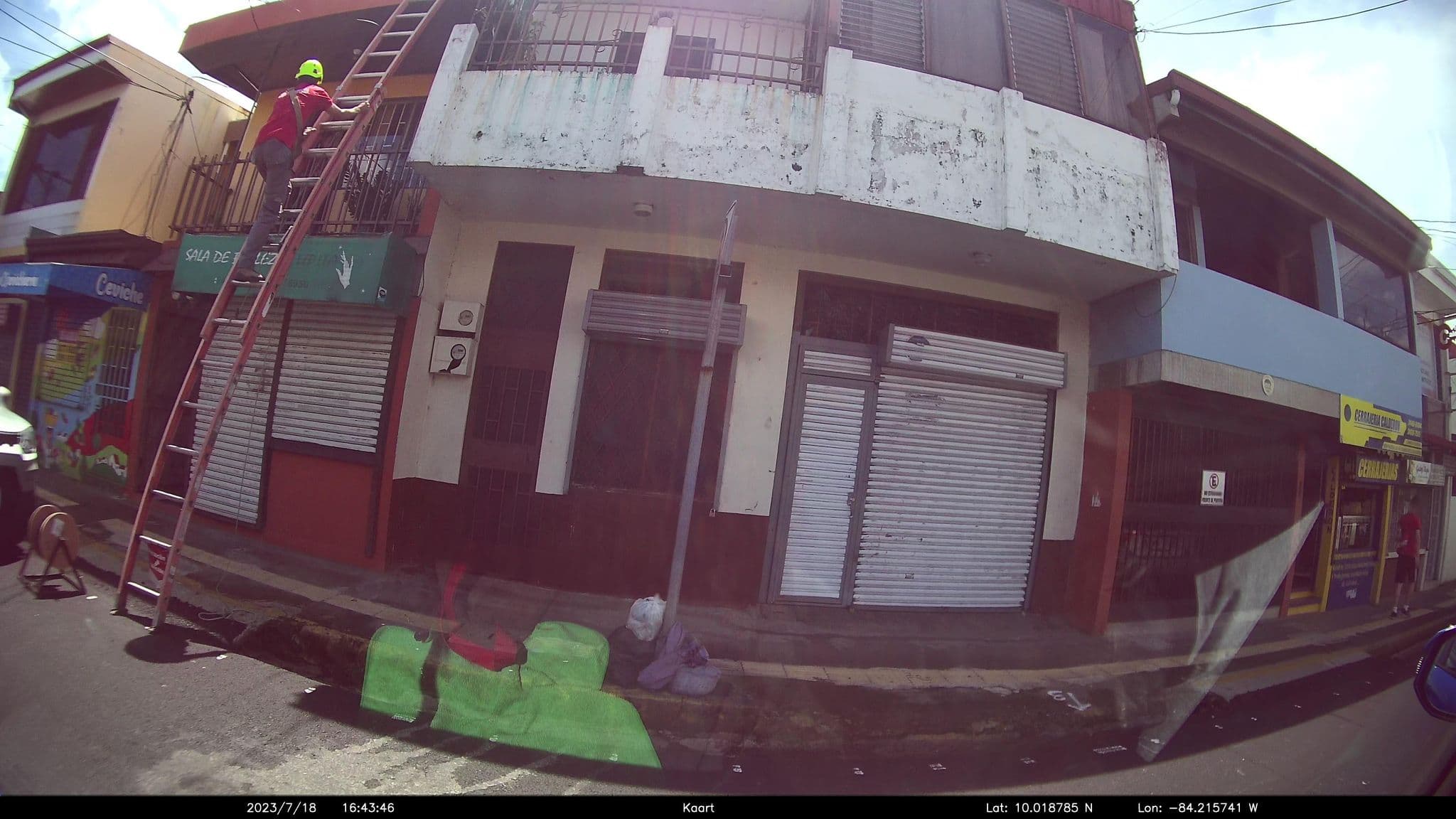 Street view near Hotel Pacandé, Alajuela — © kaart_2 (CC BY-SA · Mapillary)