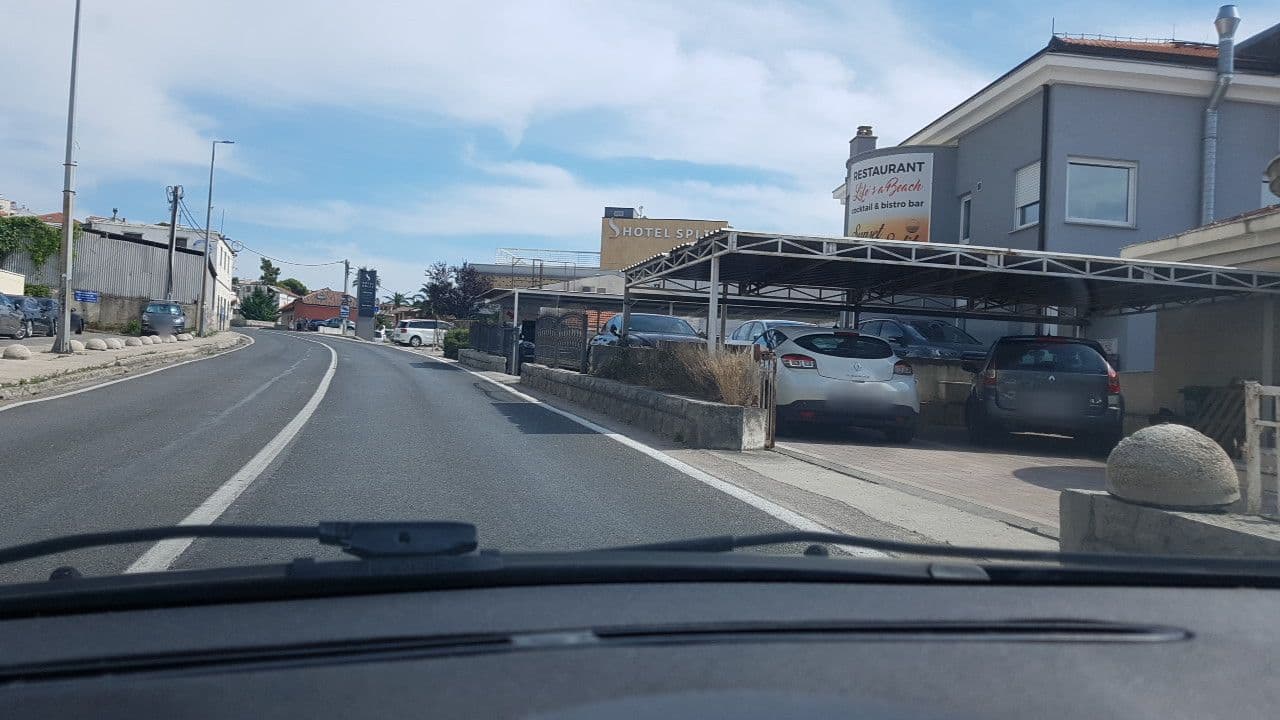Street view near Sunset Split, Strožanac - Donji — © mik007 (CC BY-SA · Mapillary)