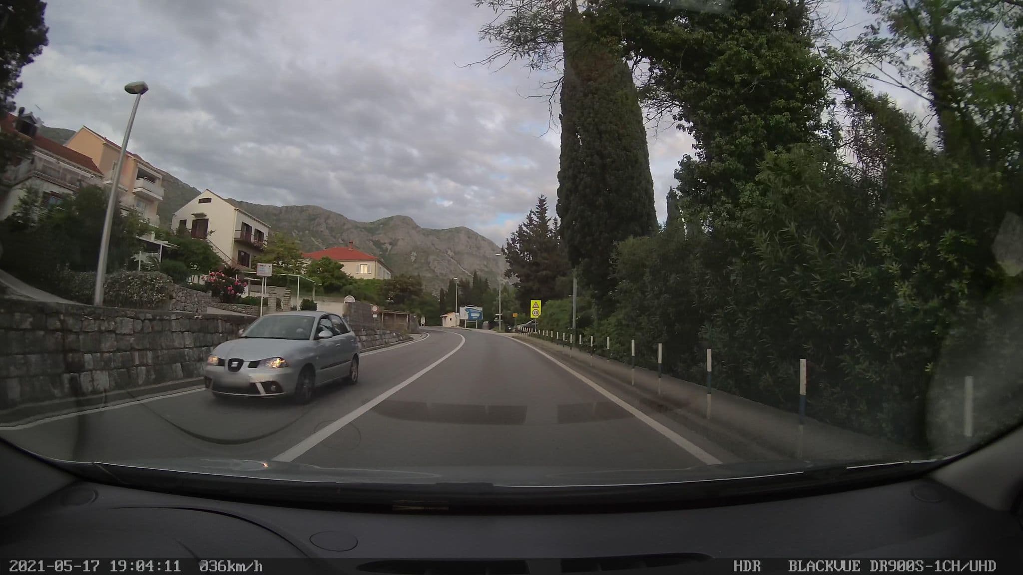 Street view near apartments versus, Čibača — © brackone (CC BY-SA · Mapillary)