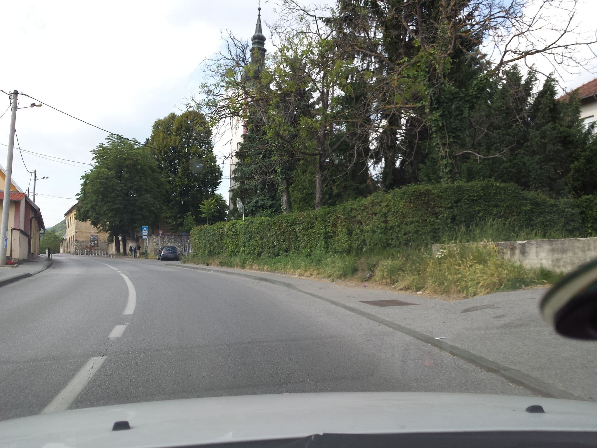 Street view near Hostel Vincentinum, Jankomir — © janjko (CC BY-SA · Mapillary)