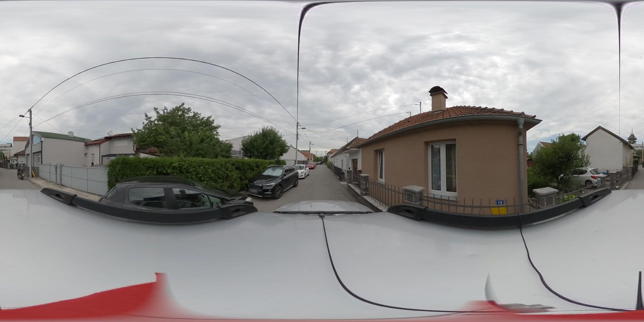 Street view near Hostel Jugo, Novi Zagreb — © geoprem (CC BY-SA · Mapillary)