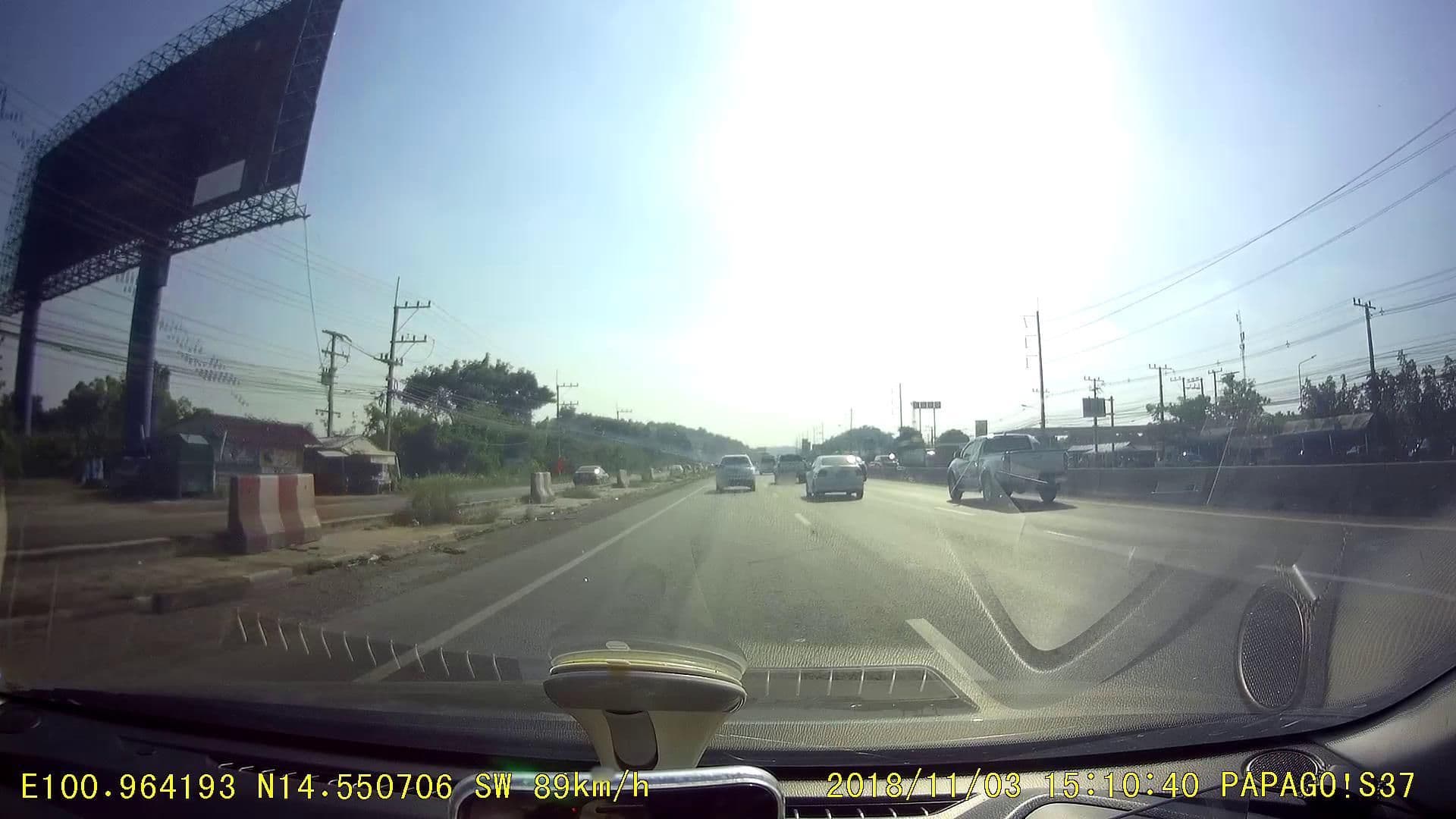 Street view near Amari Buriram United Hotel, Saraburi — © poramet (CC BY-SA · Mapillary)