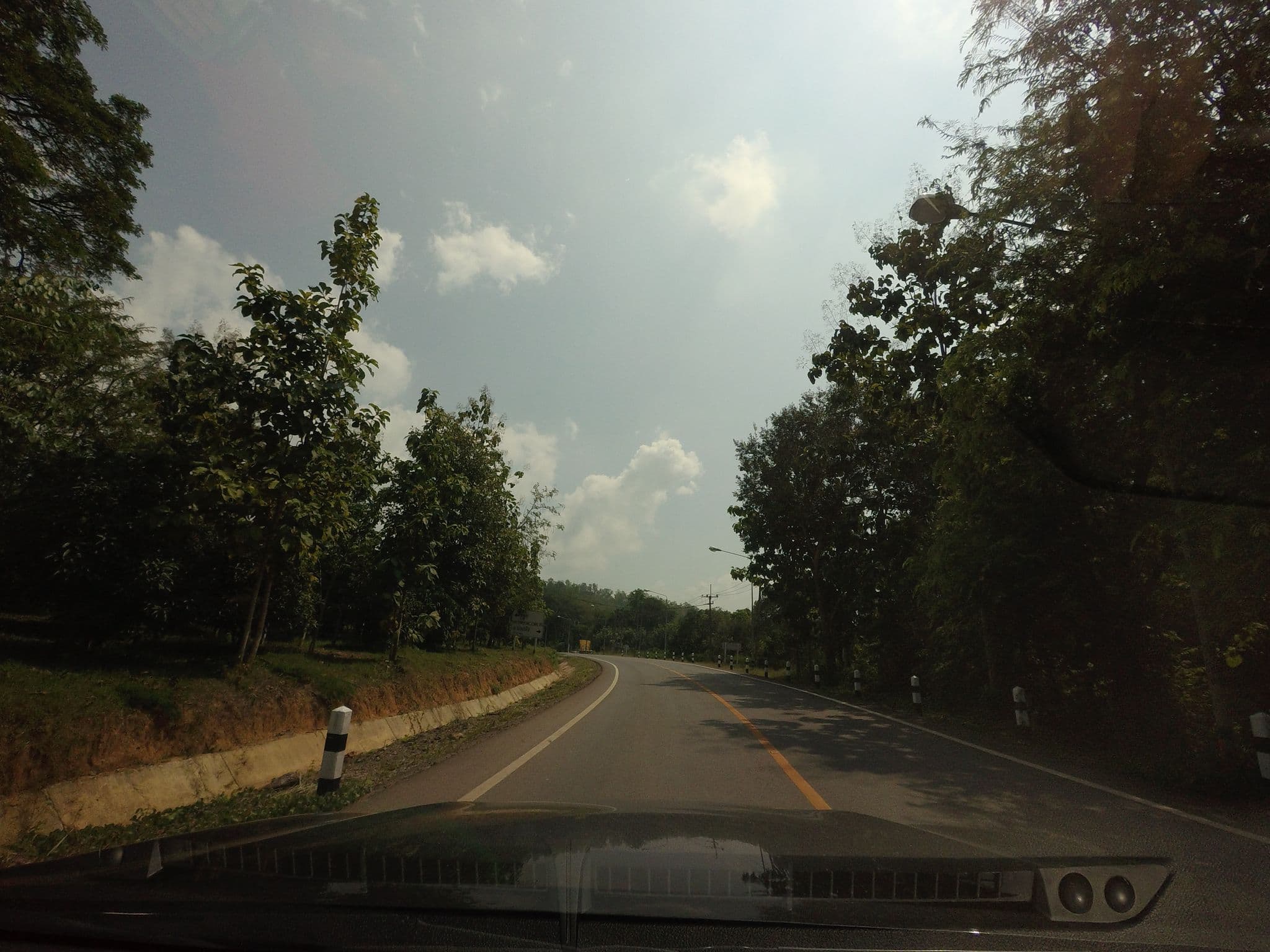 Street view near ห้องพักตำรวจ สภอ.อวน, Ban Thung Klang — © mishari (CC BY-SA · Mapillary)